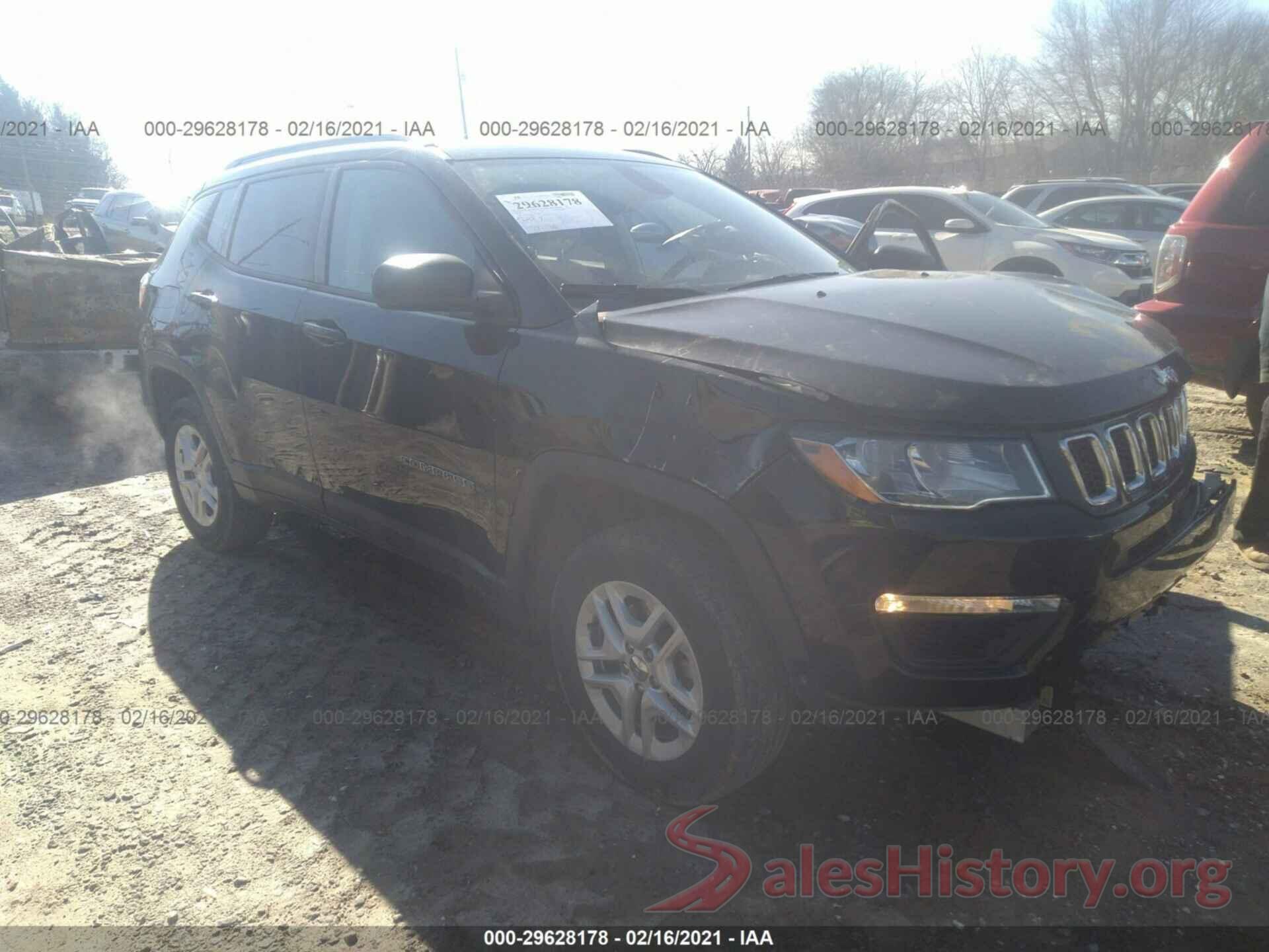 3C4NJDAB0JT343308 2018 JEEP COMPASS