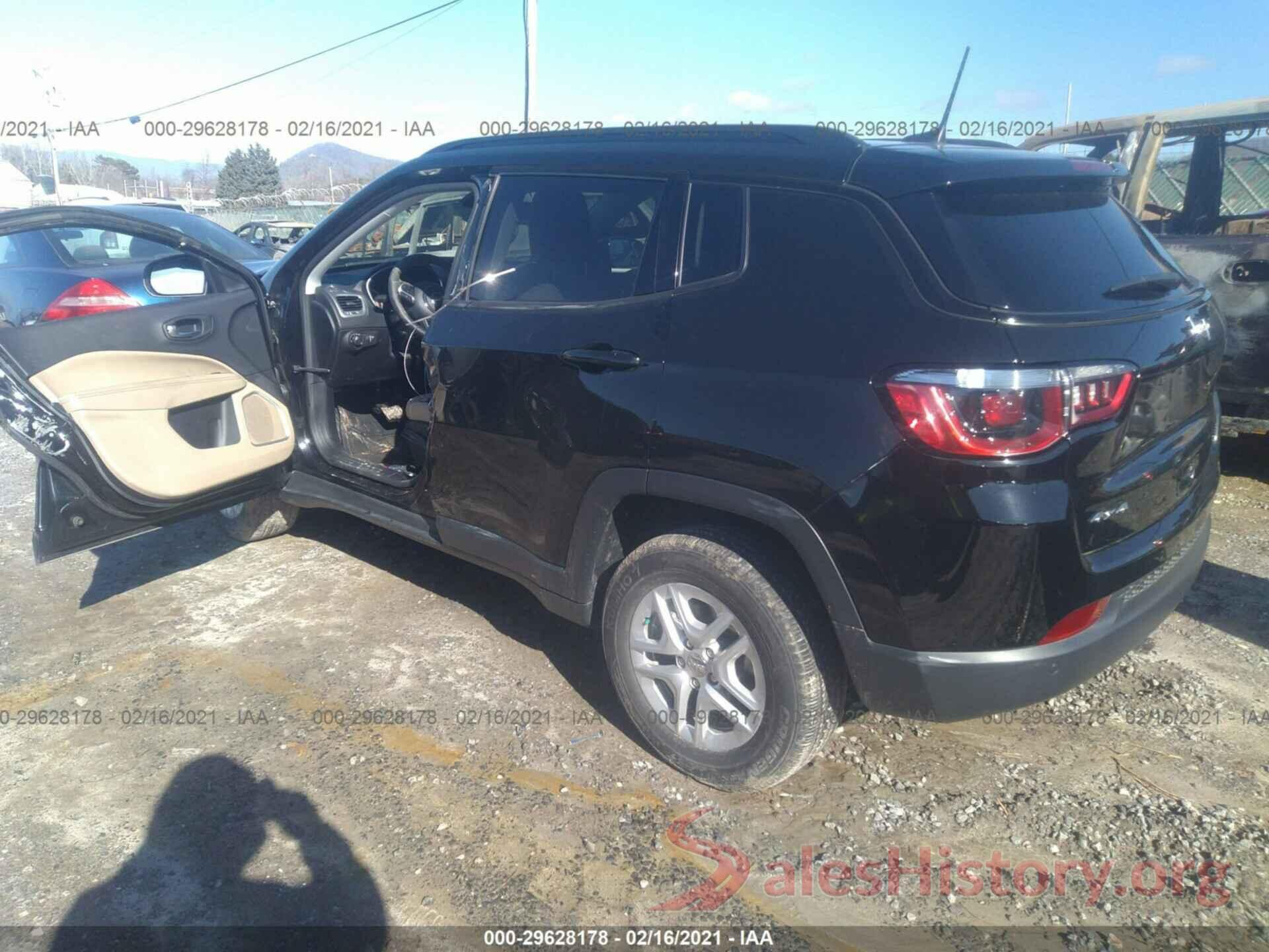 3C4NJDAB0JT343308 2018 JEEP COMPASS