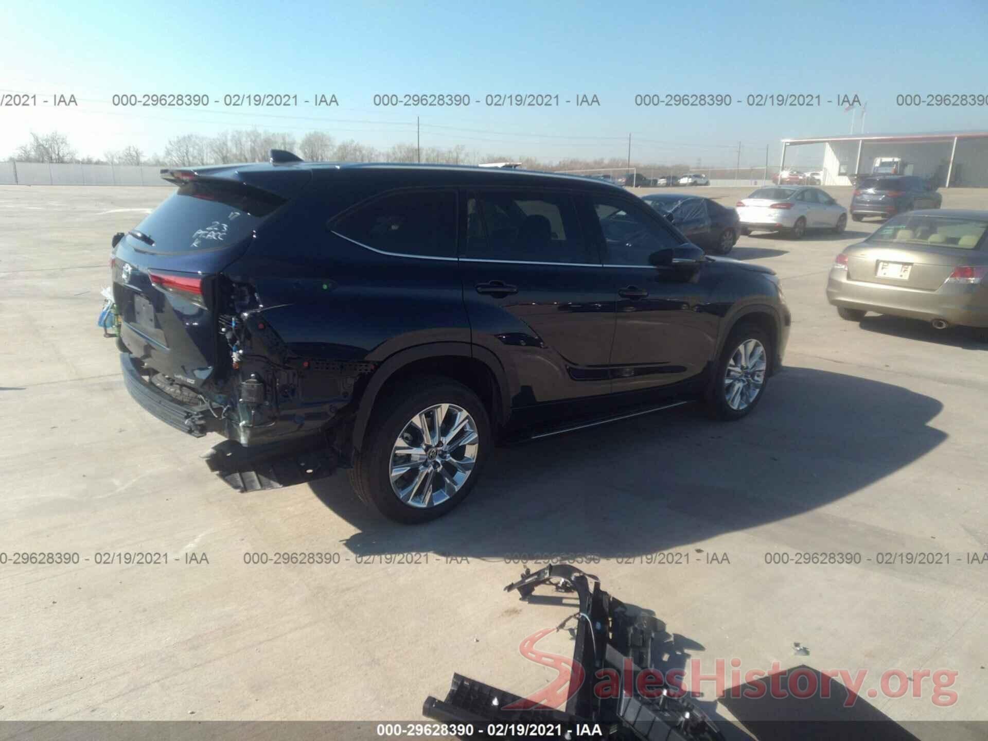 5TDYZRAH8LS031192 2020 TOYOTA HIGHLANDER