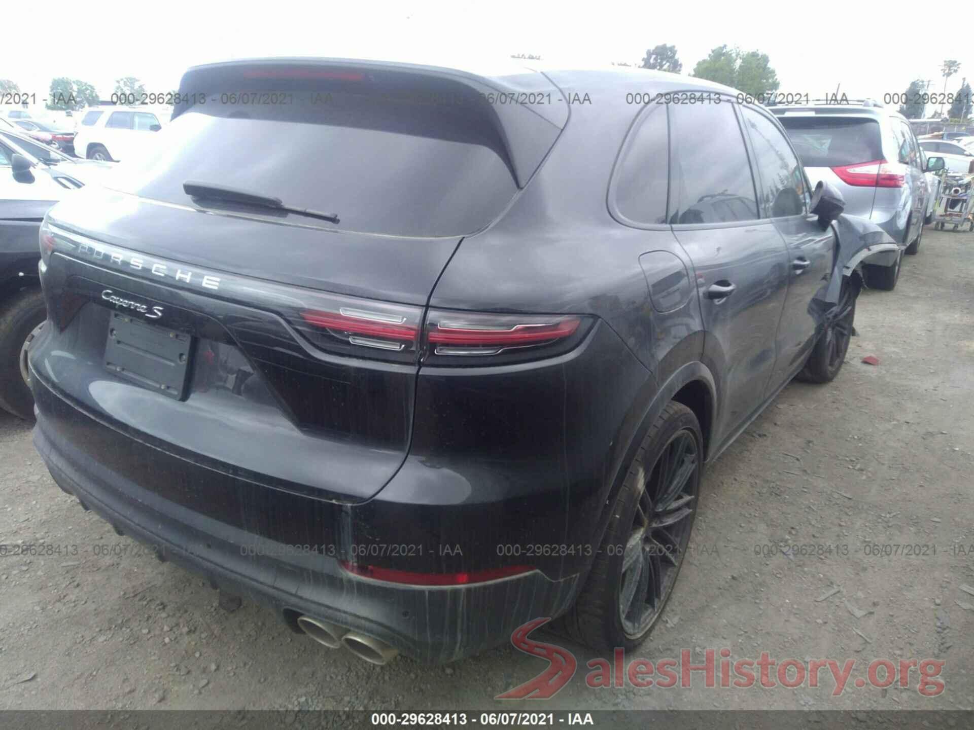 WP1AB2AY2MDA27552 2021 PORSCHE CAYENNE