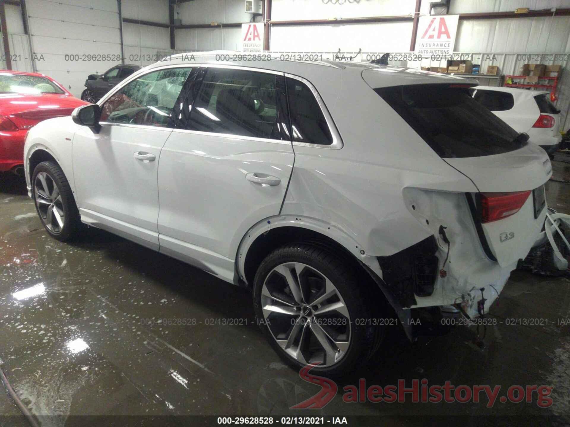 WA1FECF36L1111207 2020 AUDI Q3