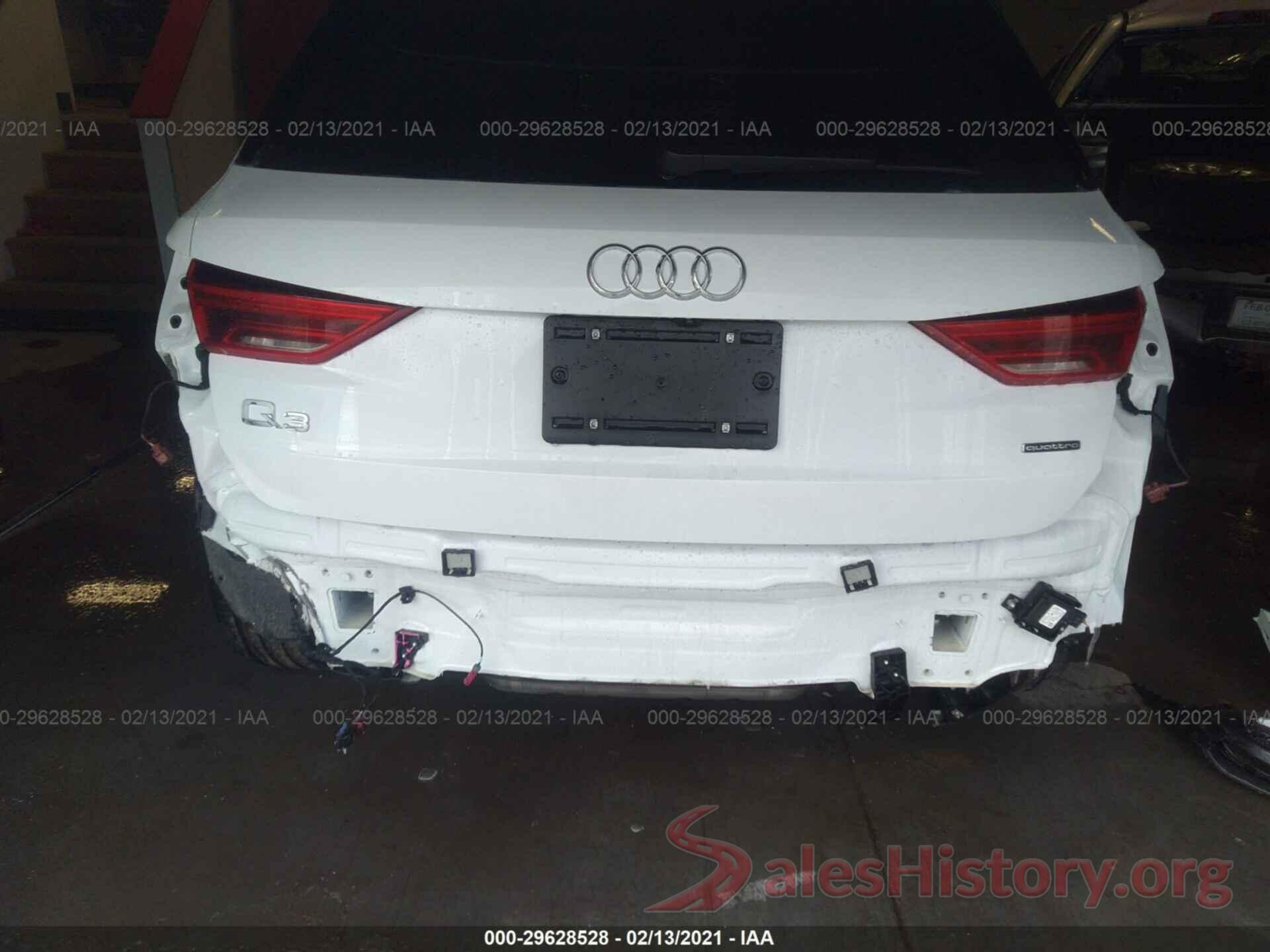 WA1FECF36L1111207 2020 AUDI Q3