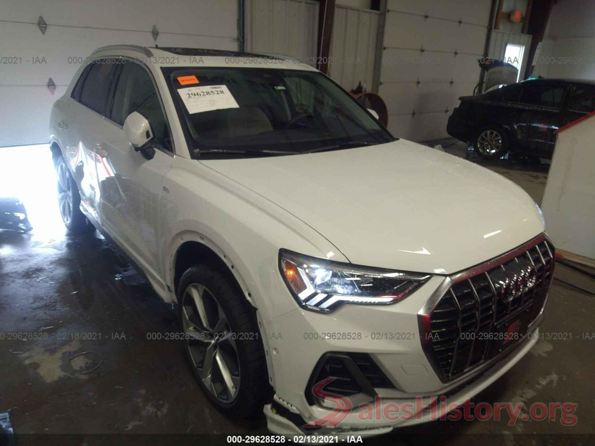 WA1FECF36L1111207 2020 AUDI Q3