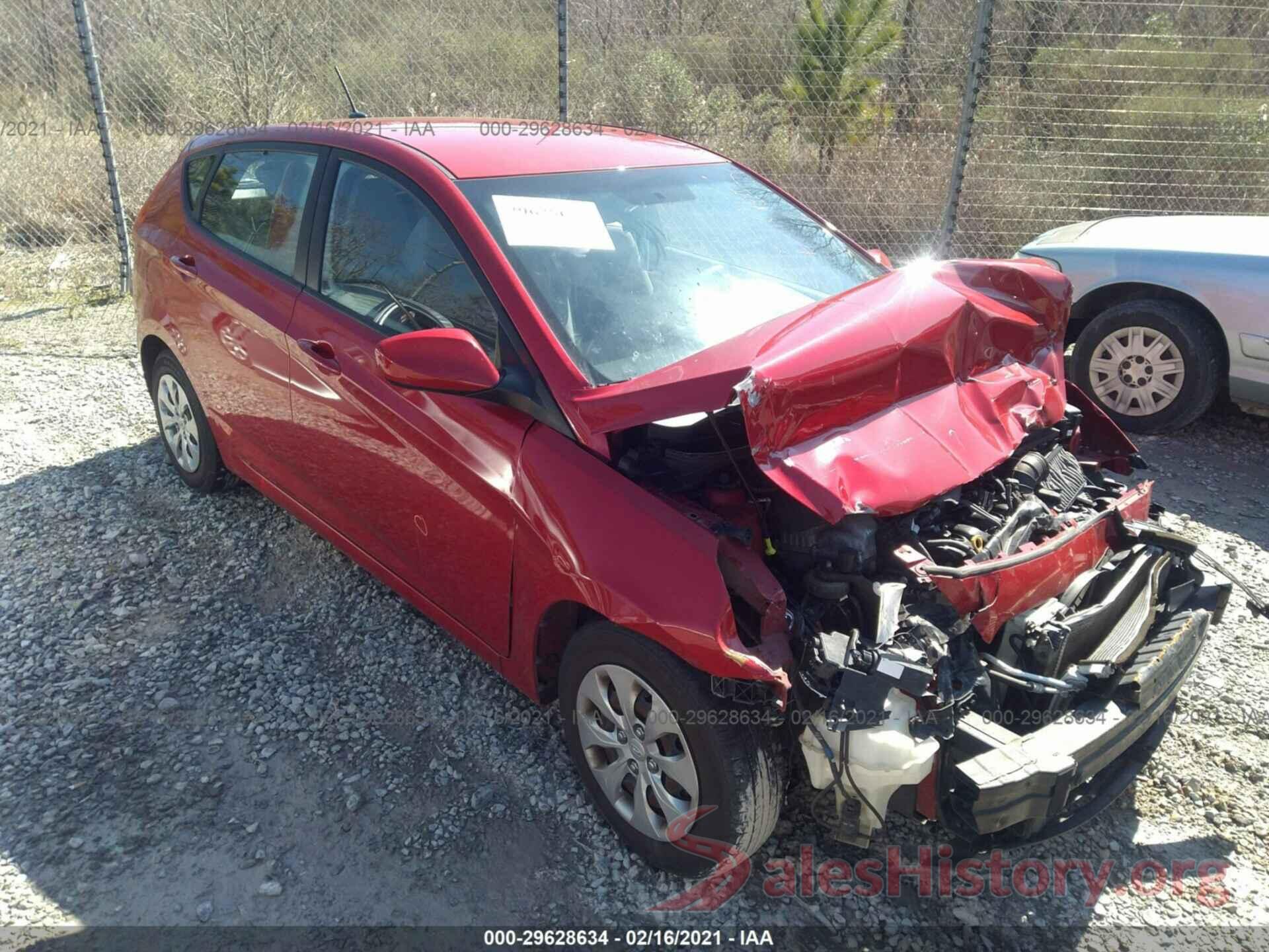 KMHCT5AE0HU325744 2017 HYUNDAI ACCENT