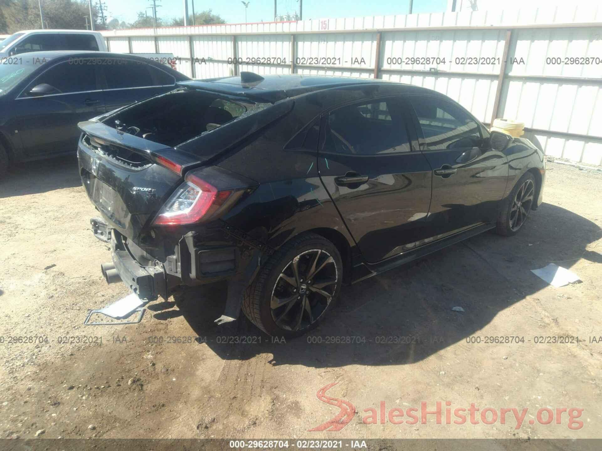 SHHFK7H40HU208377 2017 HONDA CIVIC HATCHBACK