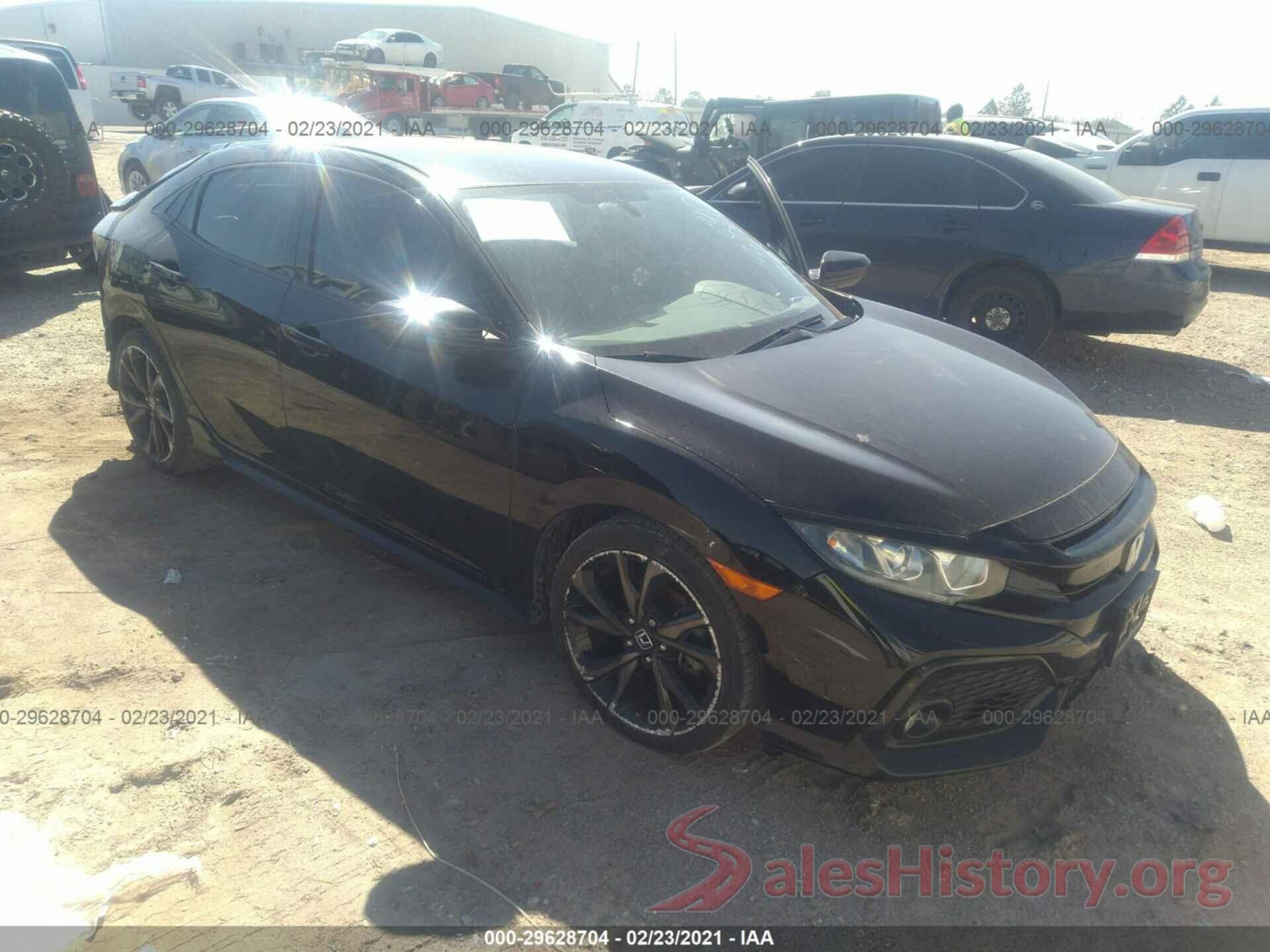 SHHFK7H40HU208377 2017 HONDA CIVIC HATCHBACK