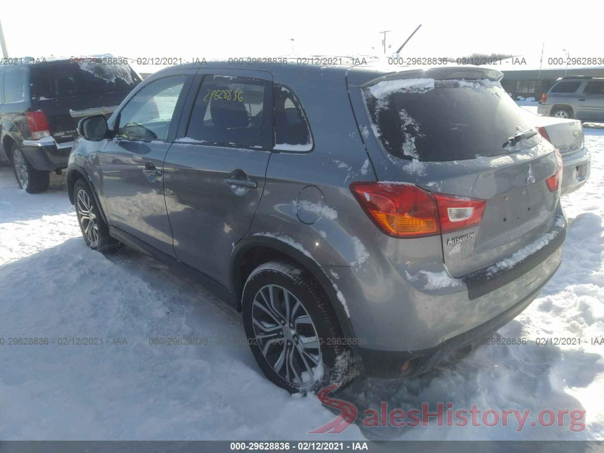 JA4AR3AUXGZ044391 2016 MITSUBISHI OUTLANDER SPORT