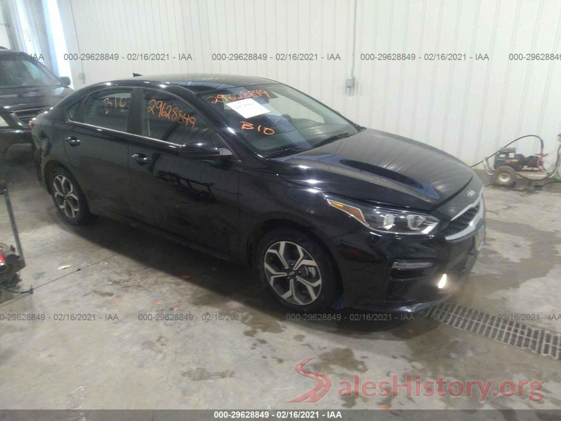 3KPF24AD1LE229862 2020 KIA FORTE