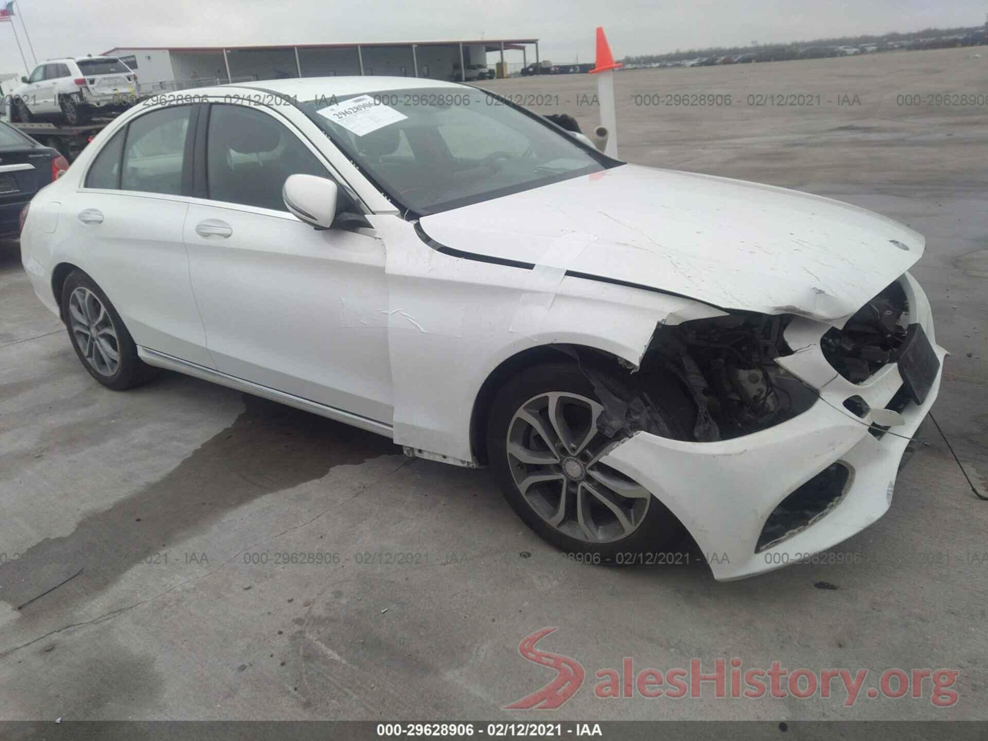 55SWF4JB4GU161672 2016 MERCEDES-BENZ C-CLASS