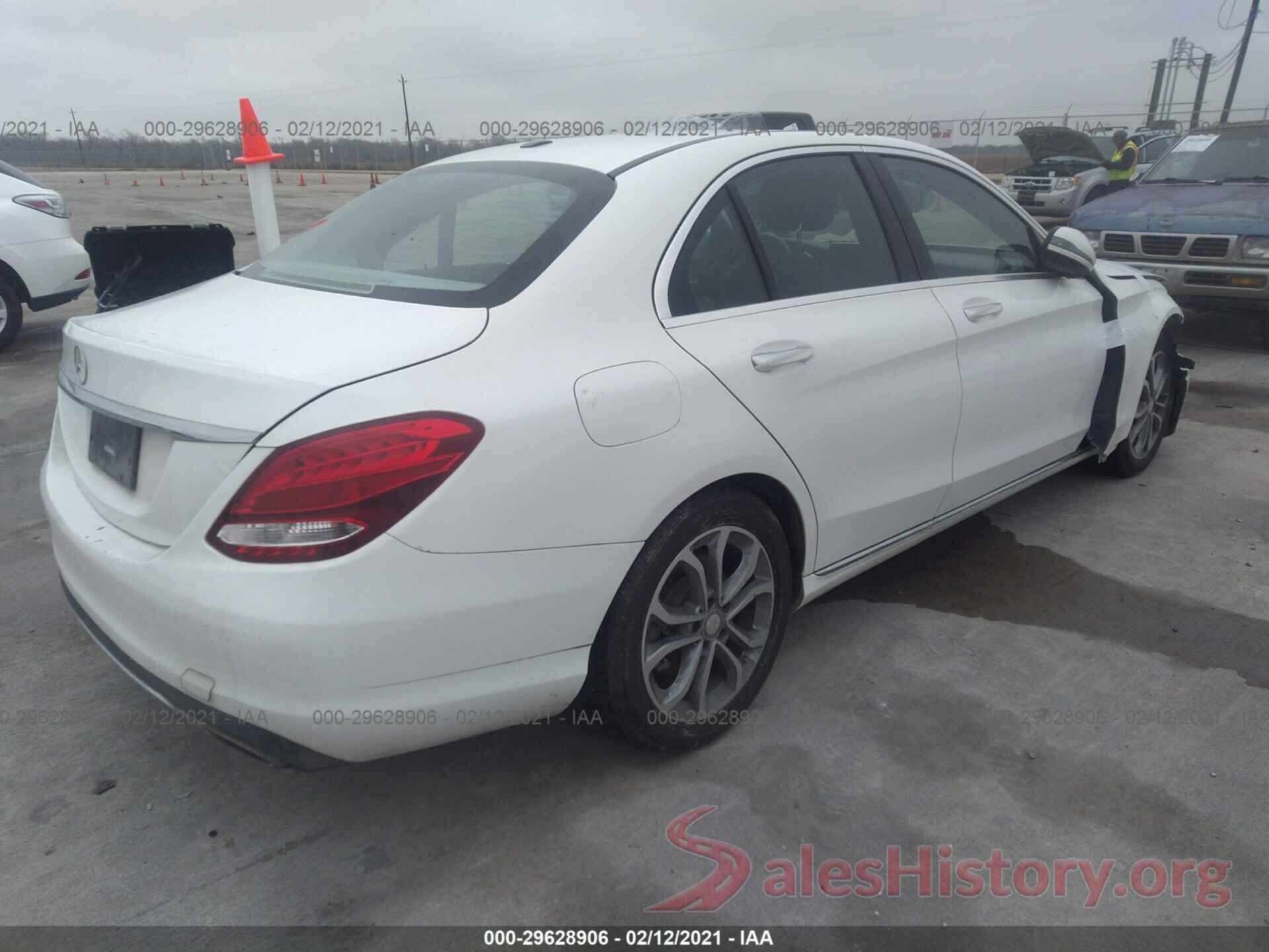 55SWF4JB4GU161672 2016 MERCEDES-BENZ C-CLASS