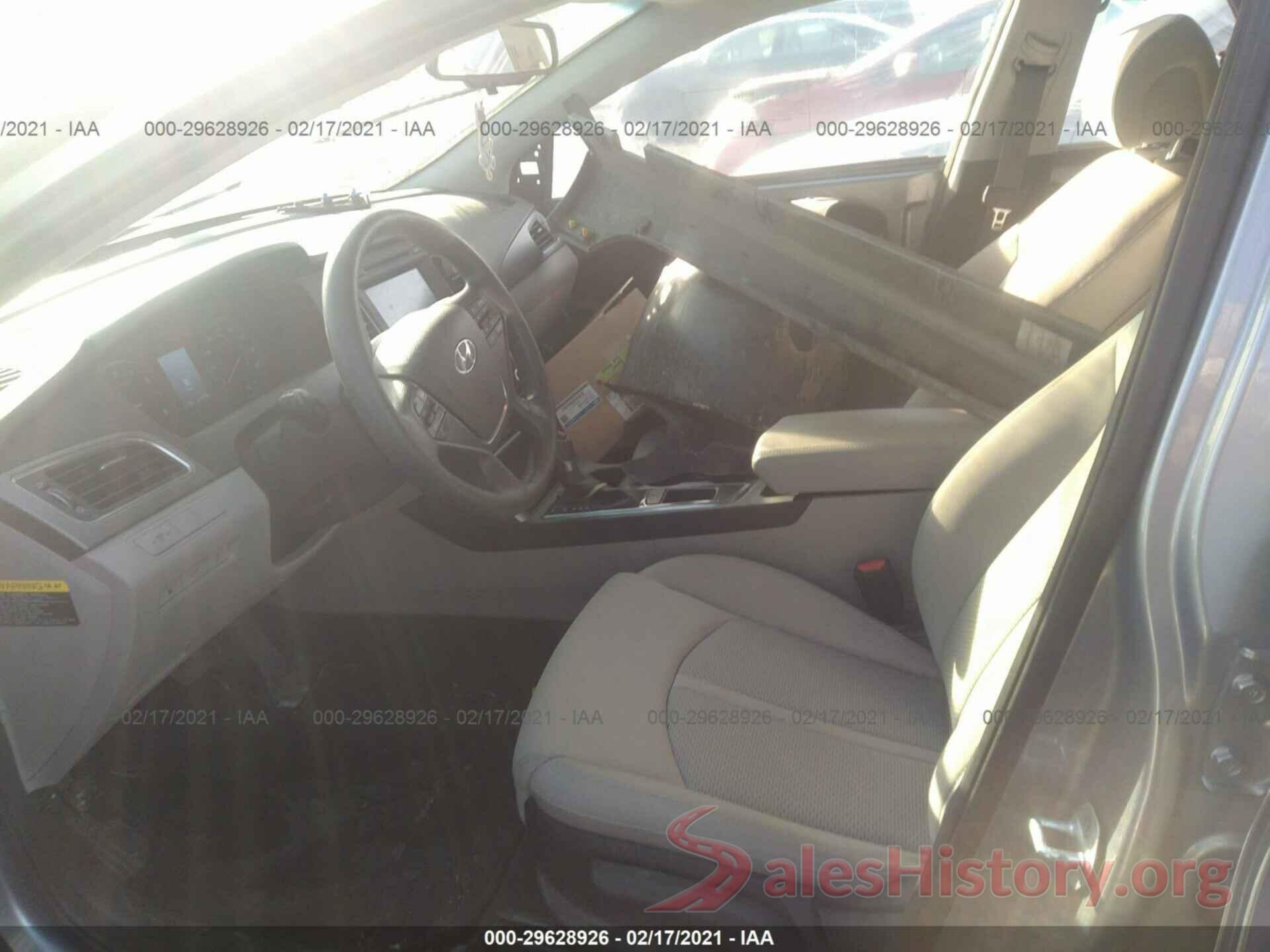 5NPE24AF1GH436461 2016 HYUNDAI SONATA