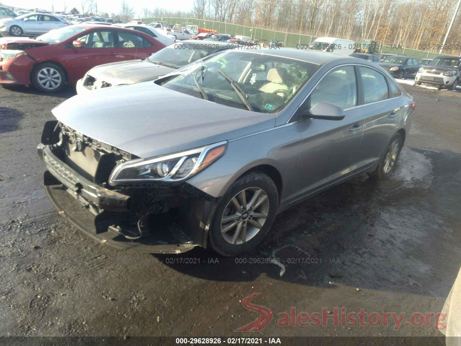 5NPE24AF1GH436461 2016 HYUNDAI SONATA