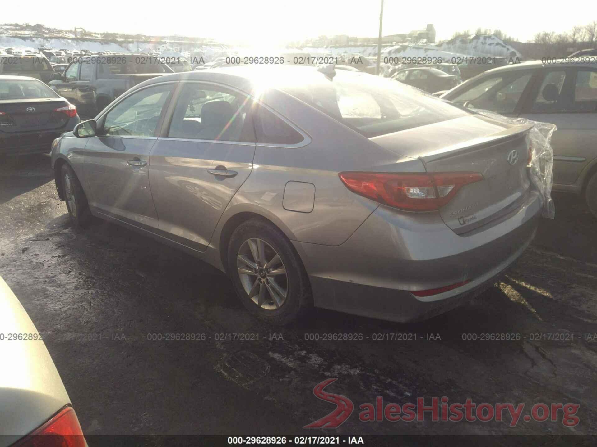 5NPE24AF1GH436461 2016 HYUNDAI SONATA