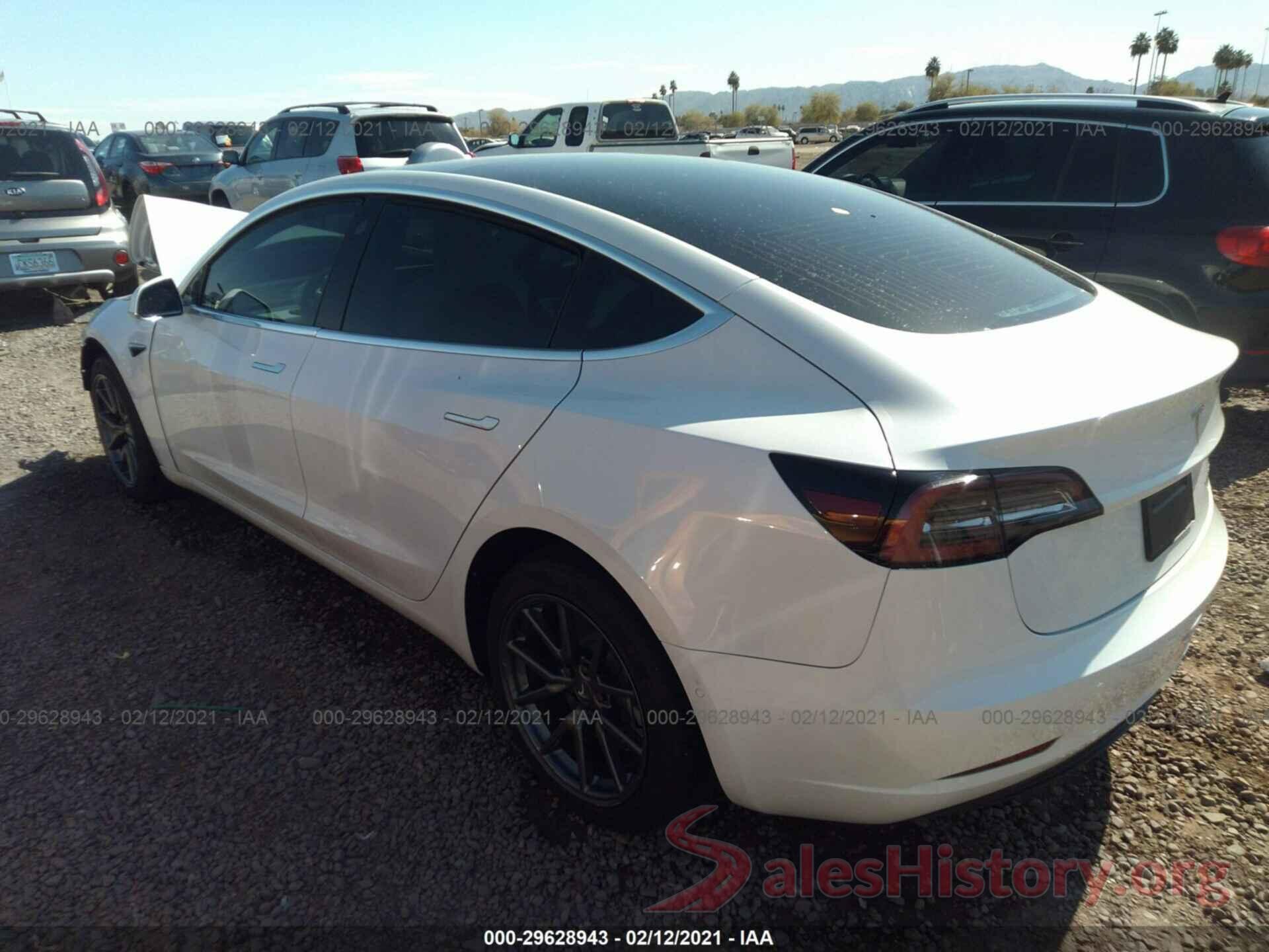 5YJ3E1EB7LF712705 2020 TESLA MODEL 3