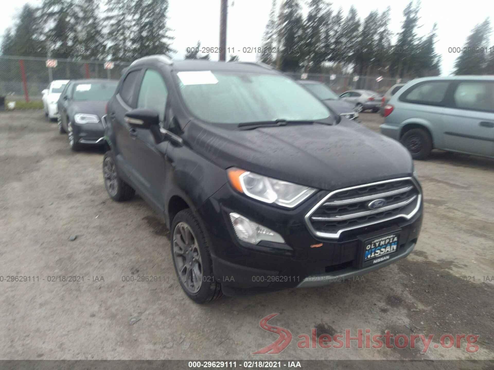 MAJ6S3KL4KC307689 2019 FORD ECOSPORT