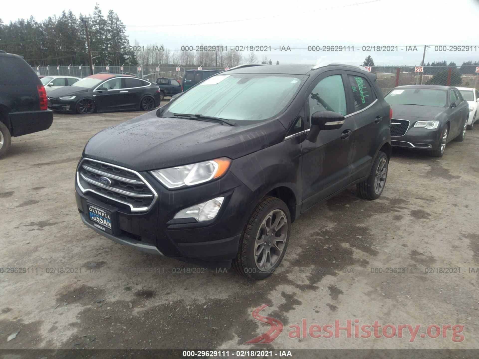 MAJ6S3KL4KC307689 2019 FORD ECOSPORT