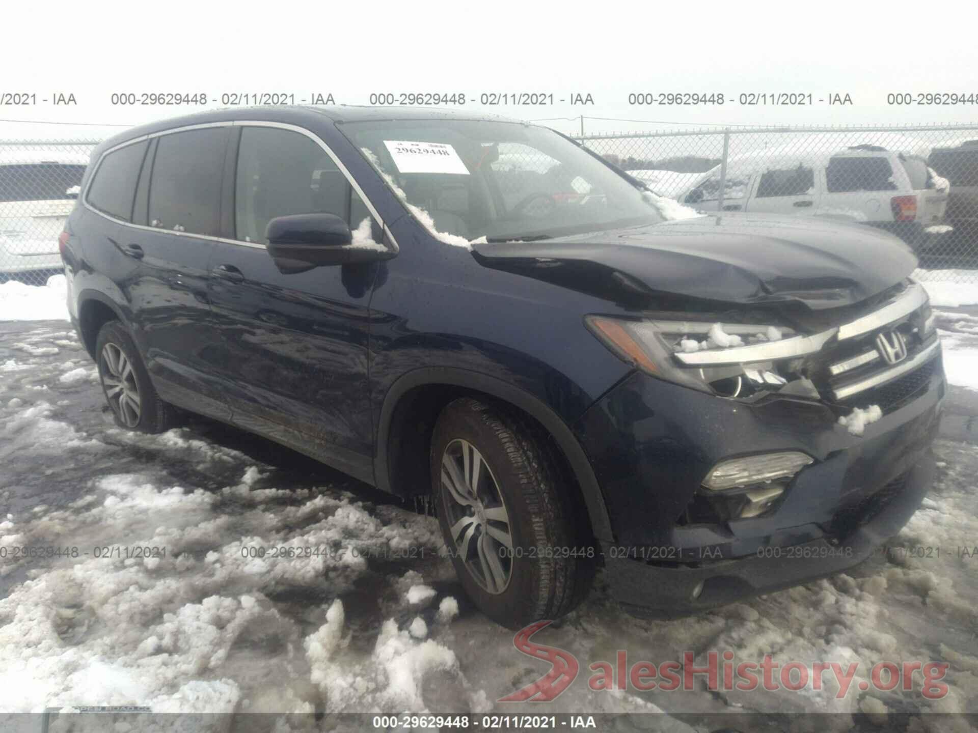 5FNYF6H86HB079038 2017 HONDA PILOT