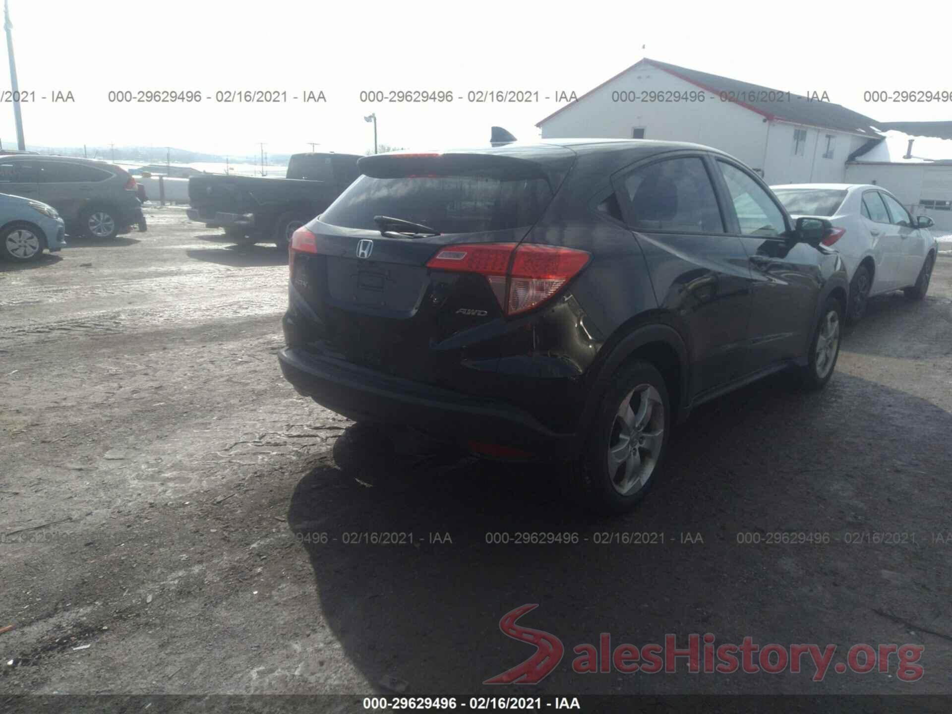 3CZRU6H59GM710465 2016 HONDA HR-V