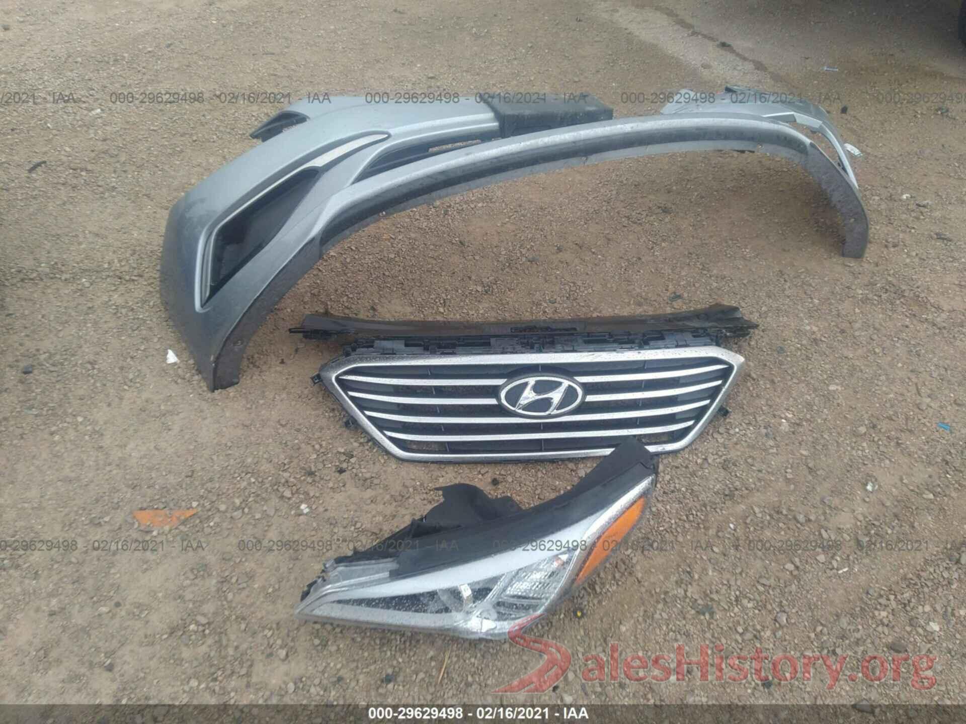 5NPE24AF4GH301801 2016 HYUNDAI SONATA