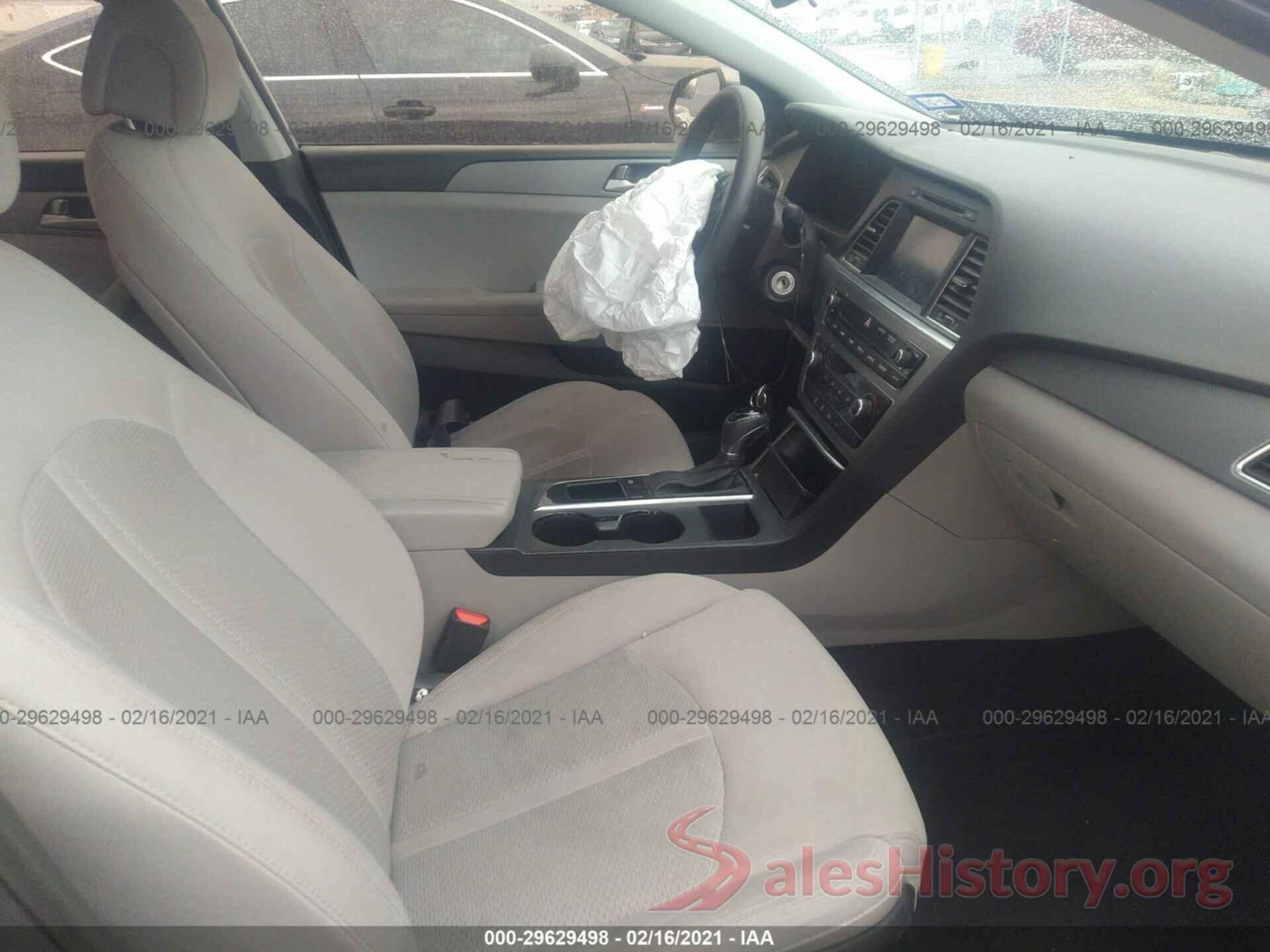 5NPE24AF4GH301801 2016 HYUNDAI SONATA