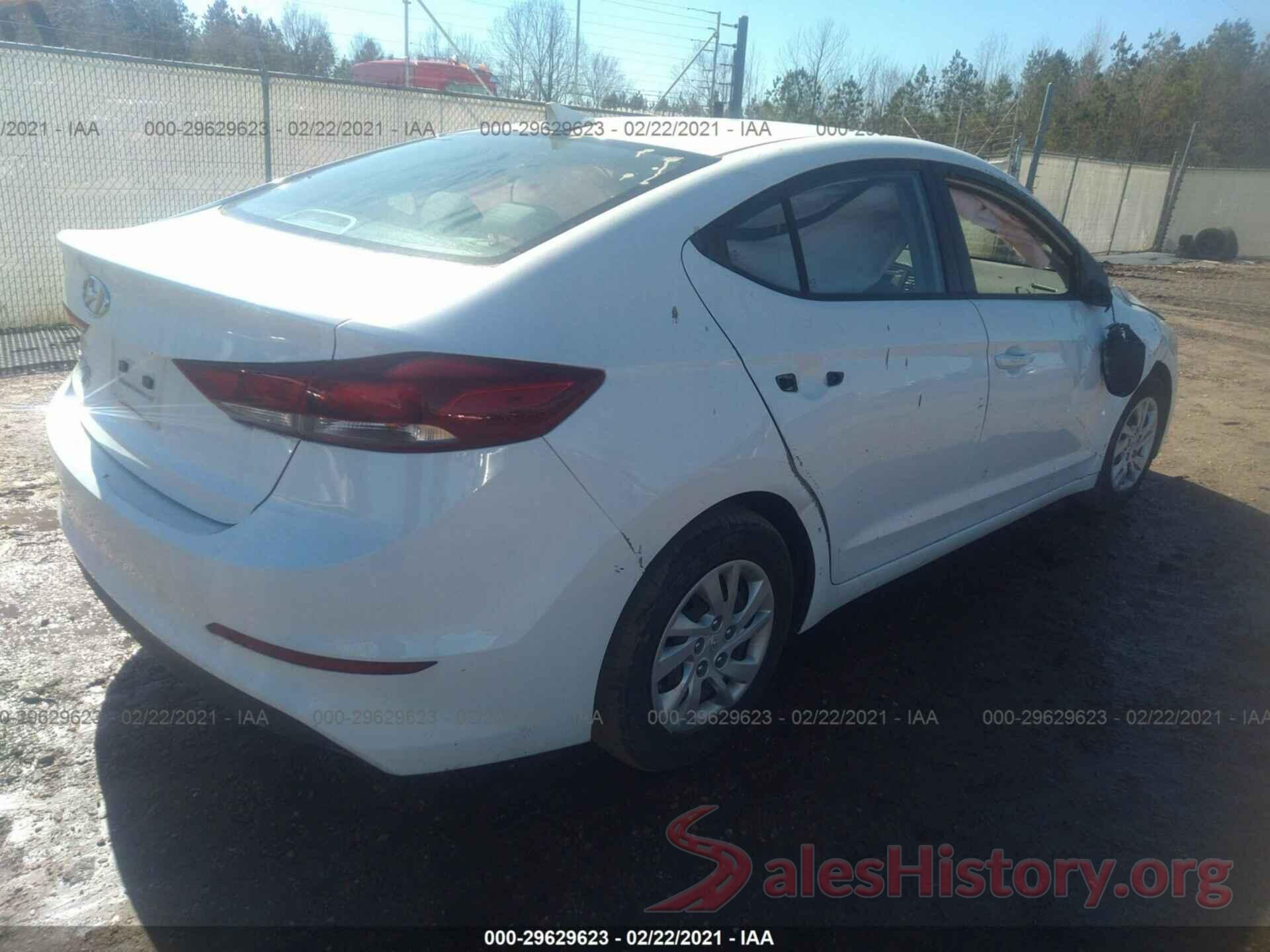 5NPD74LF5HH183527 2017 HYUNDAI ELANTRA