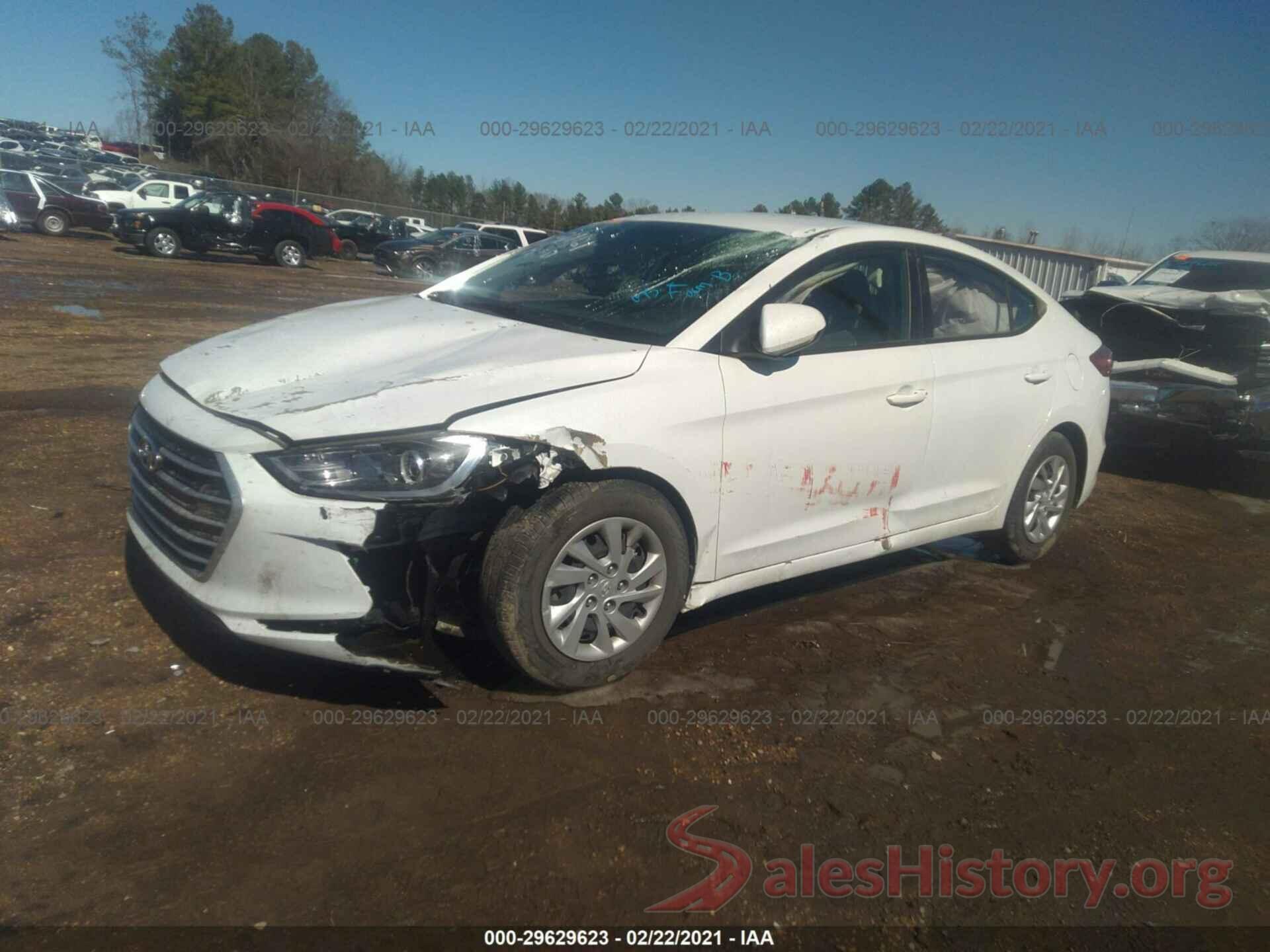 5NPD74LF5HH183527 2017 HYUNDAI ELANTRA