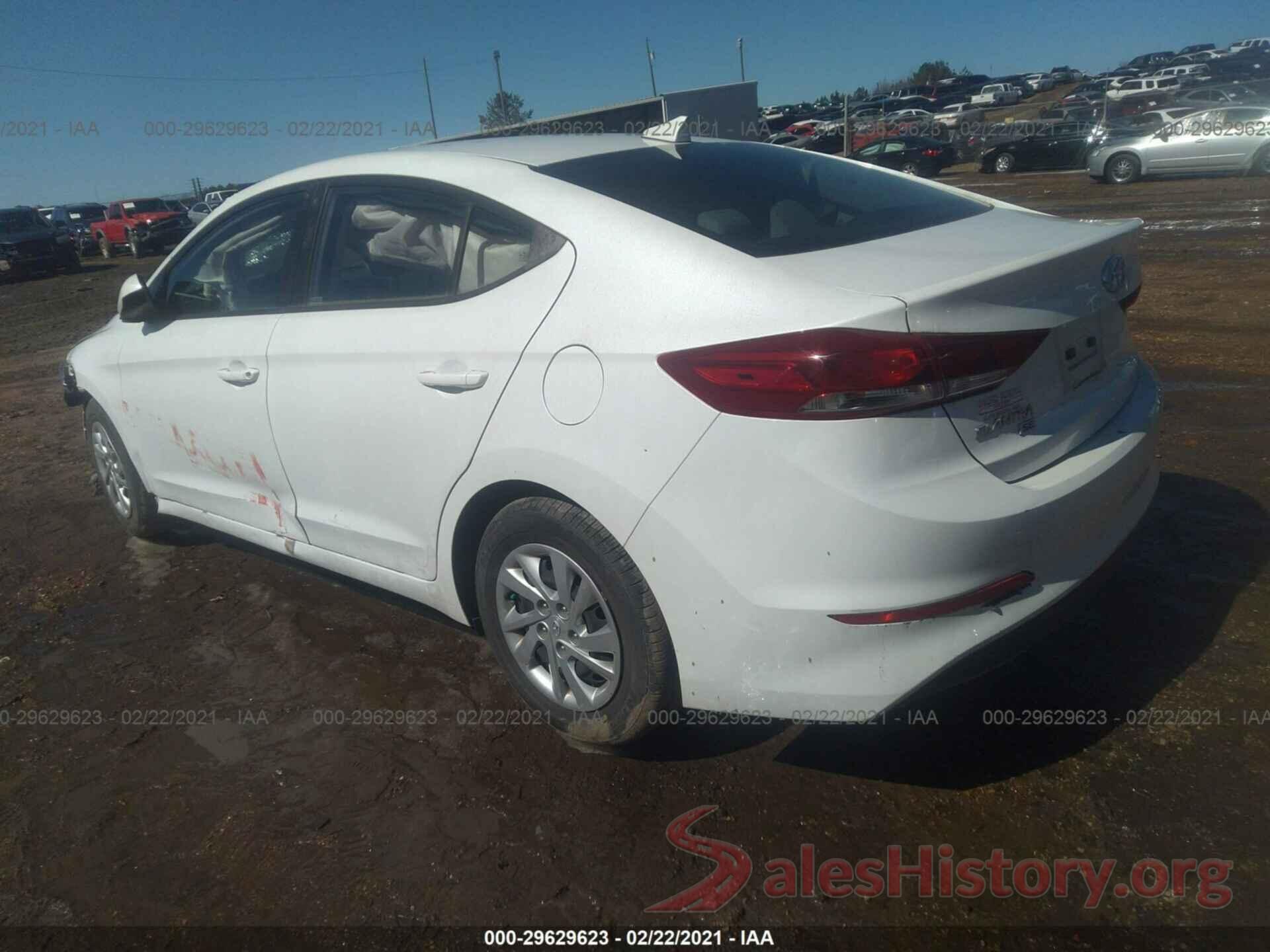 5NPD74LF5HH183527 2017 HYUNDAI ELANTRA