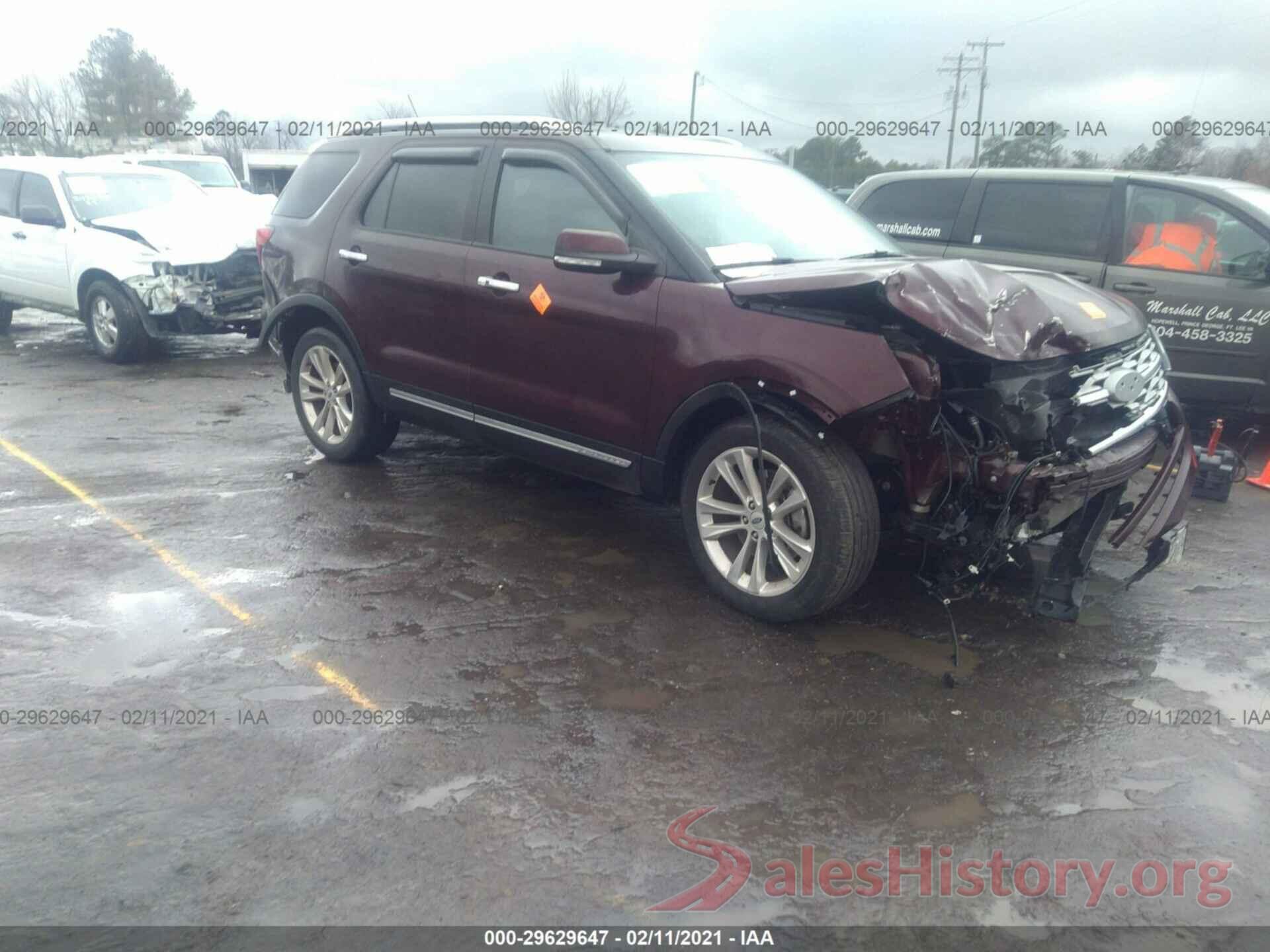 1FM5K8F88KGB51461 2019 FORD EXPLORER