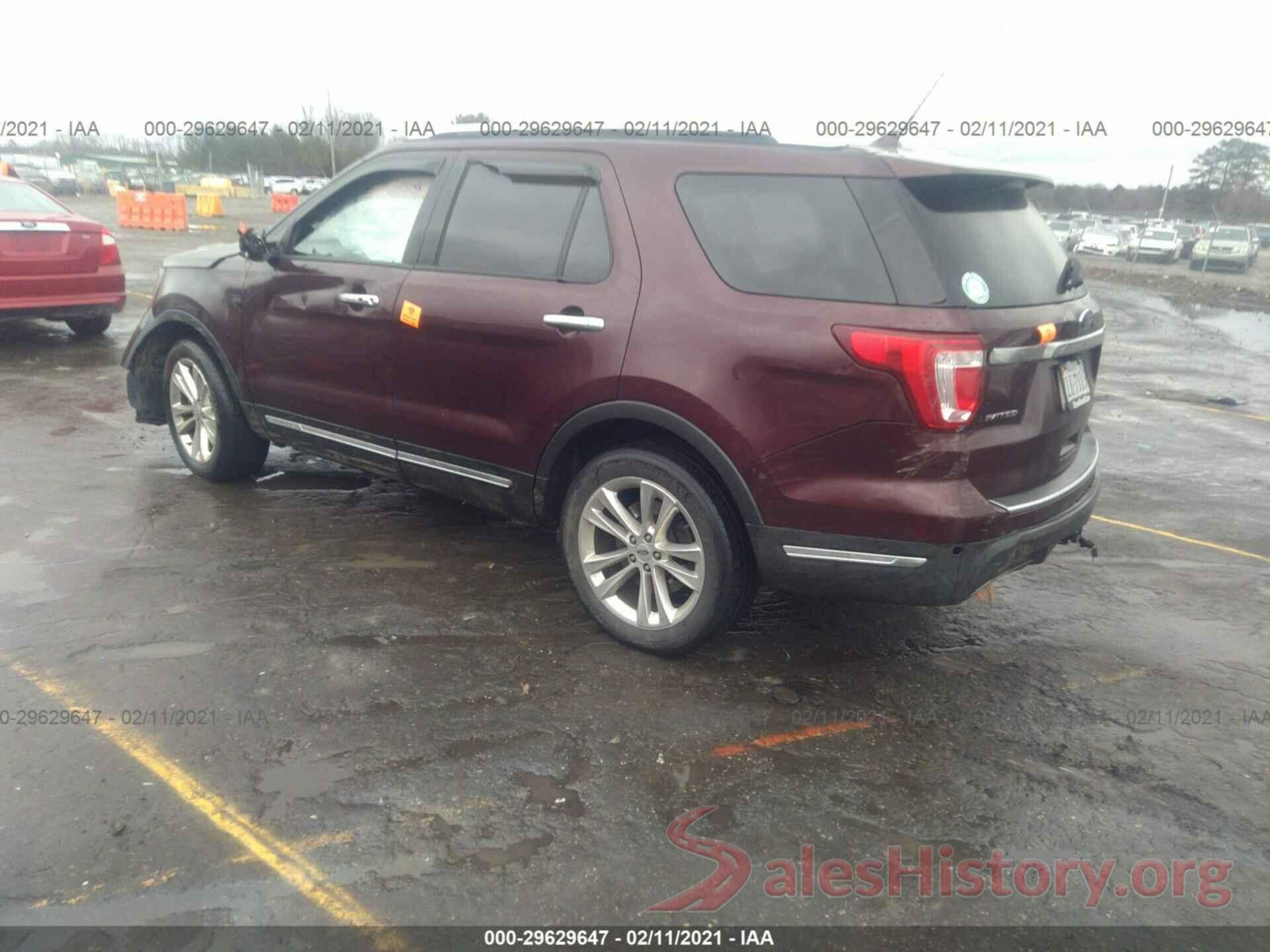 1FM5K8F88KGB51461 2019 FORD EXPLORER