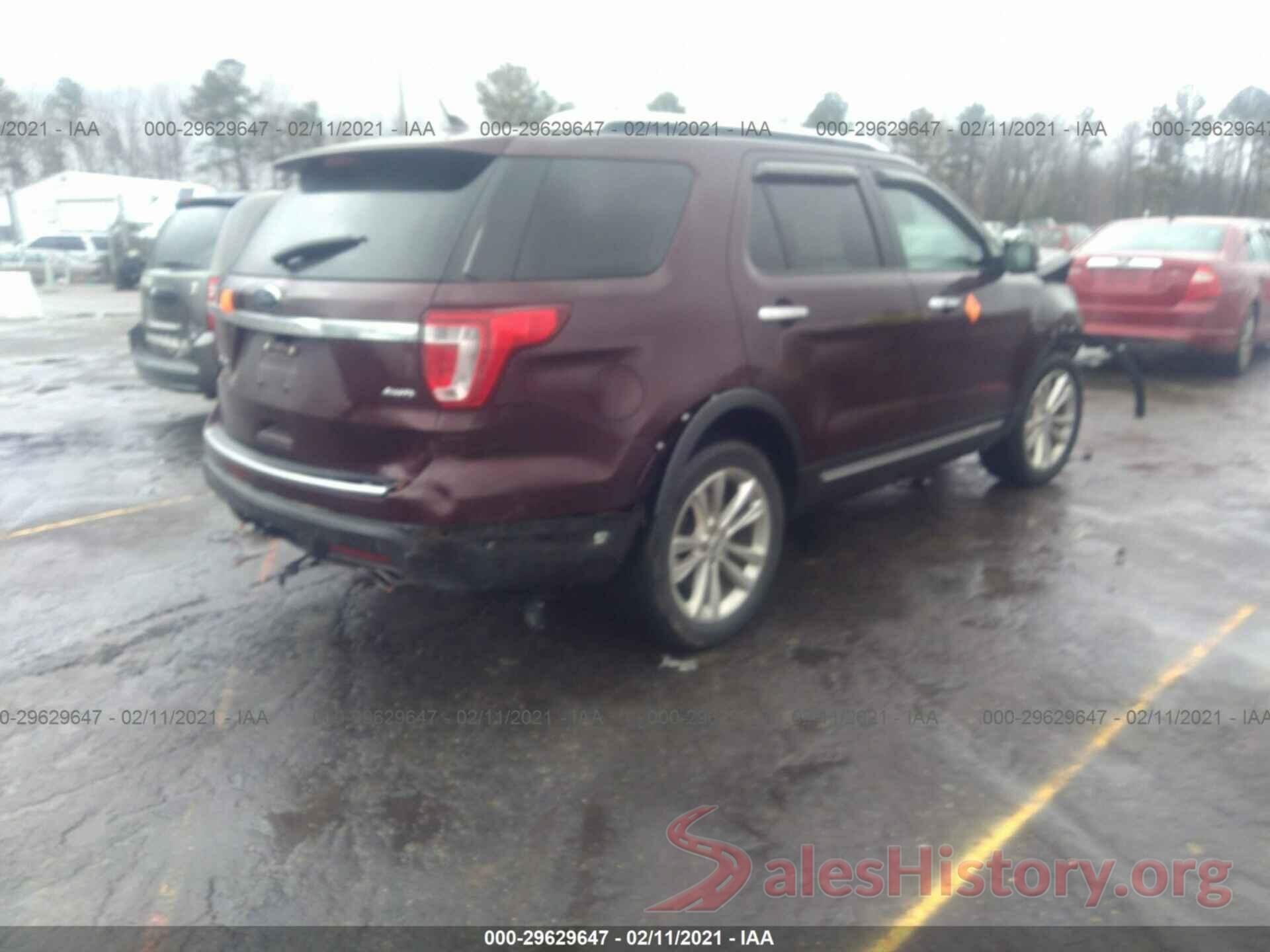 1FM5K8F88KGB51461 2019 FORD EXPLORER