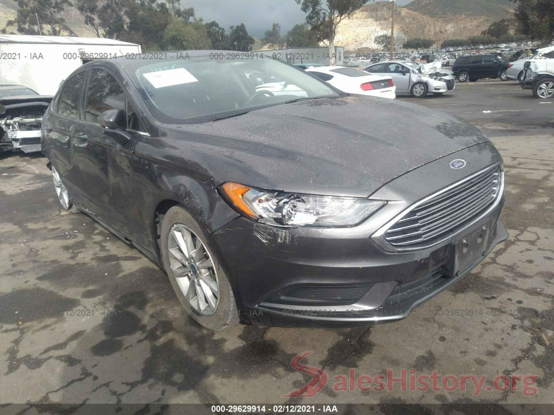 3FA6P0HD4HR110600 2017 FORD FUSION