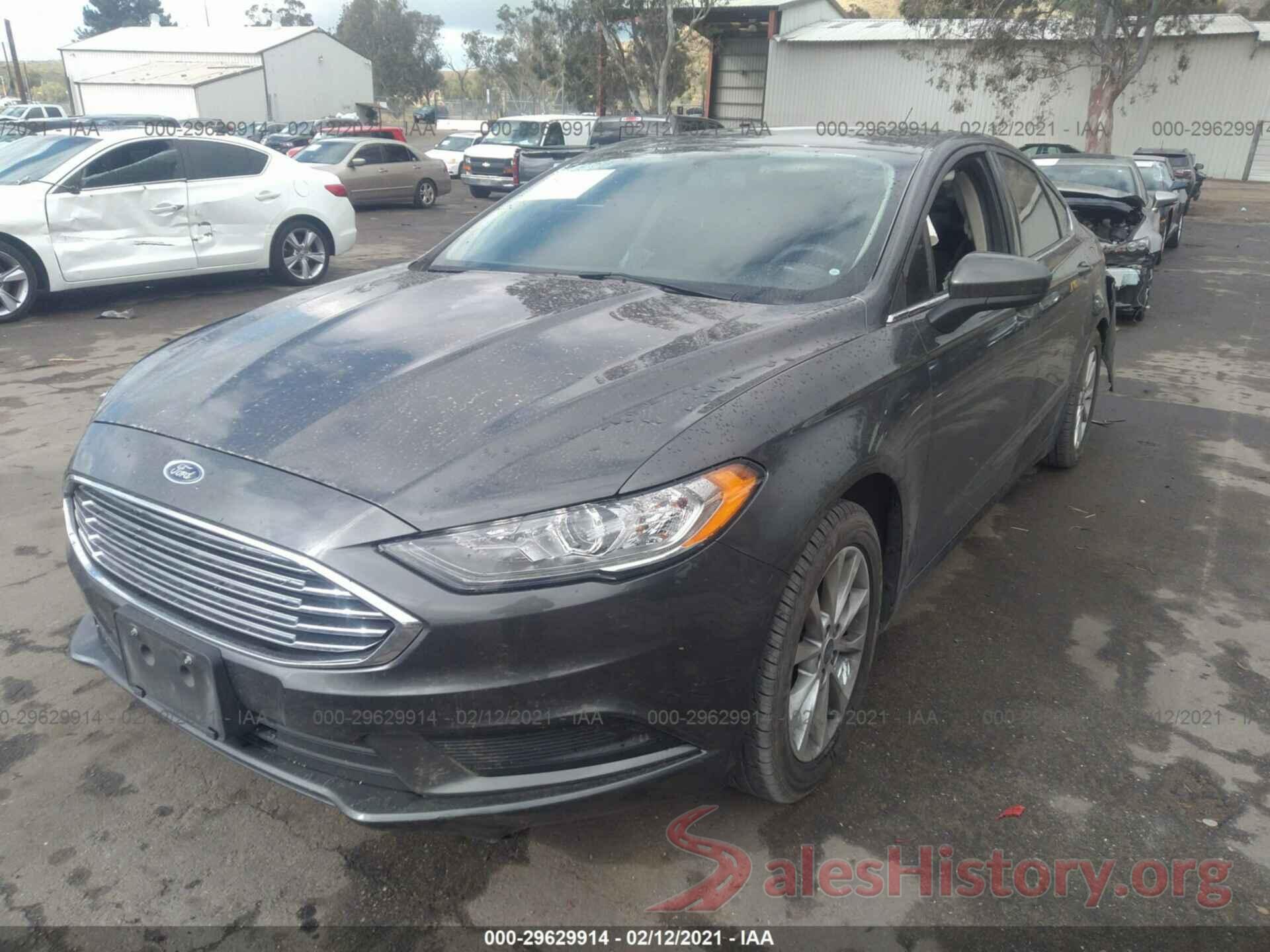 3FA6P0HD4HR110600 2017 FORD FUSION