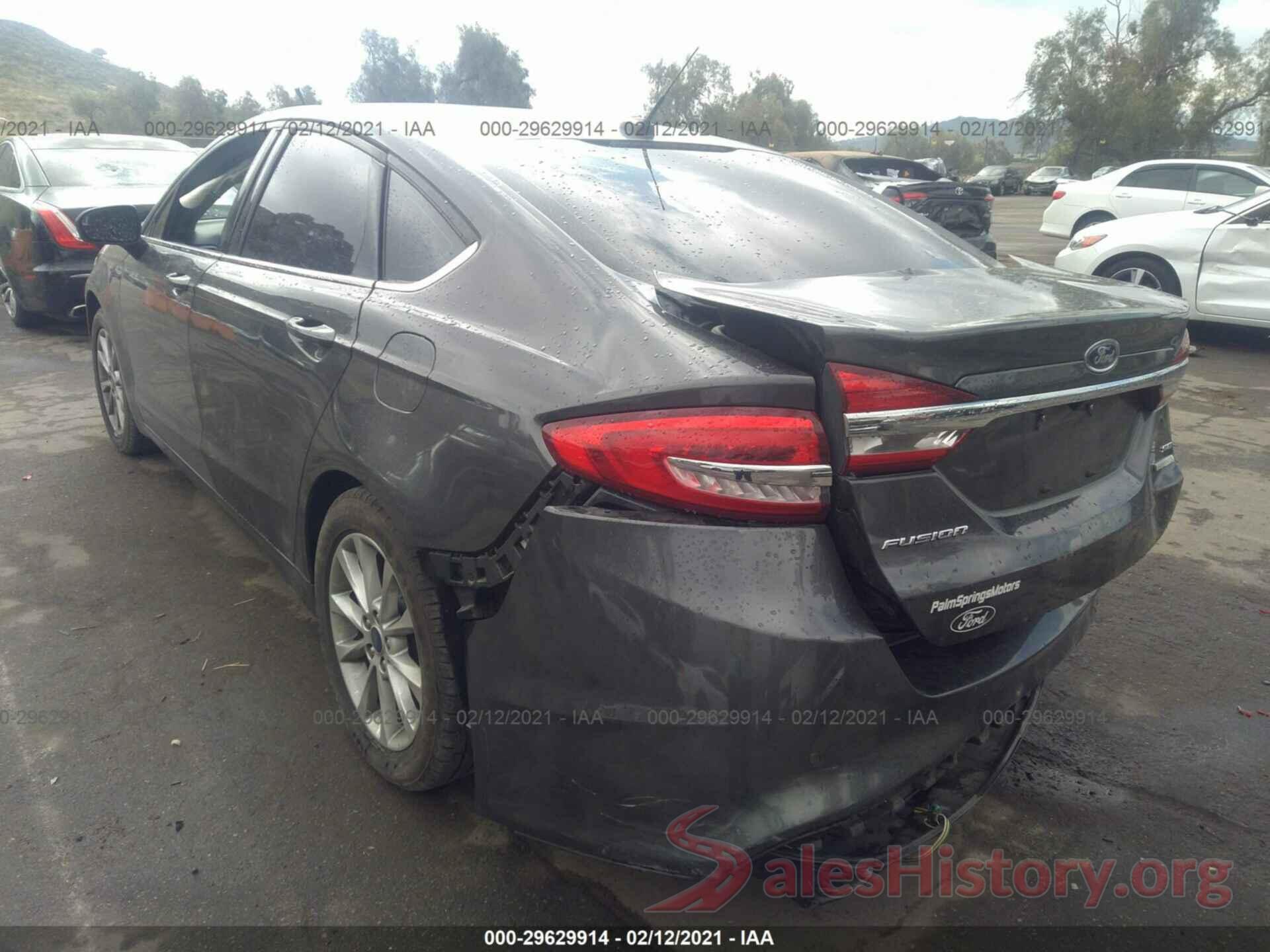 3FA6P0HD4HR110600 2017 FORD FUSION