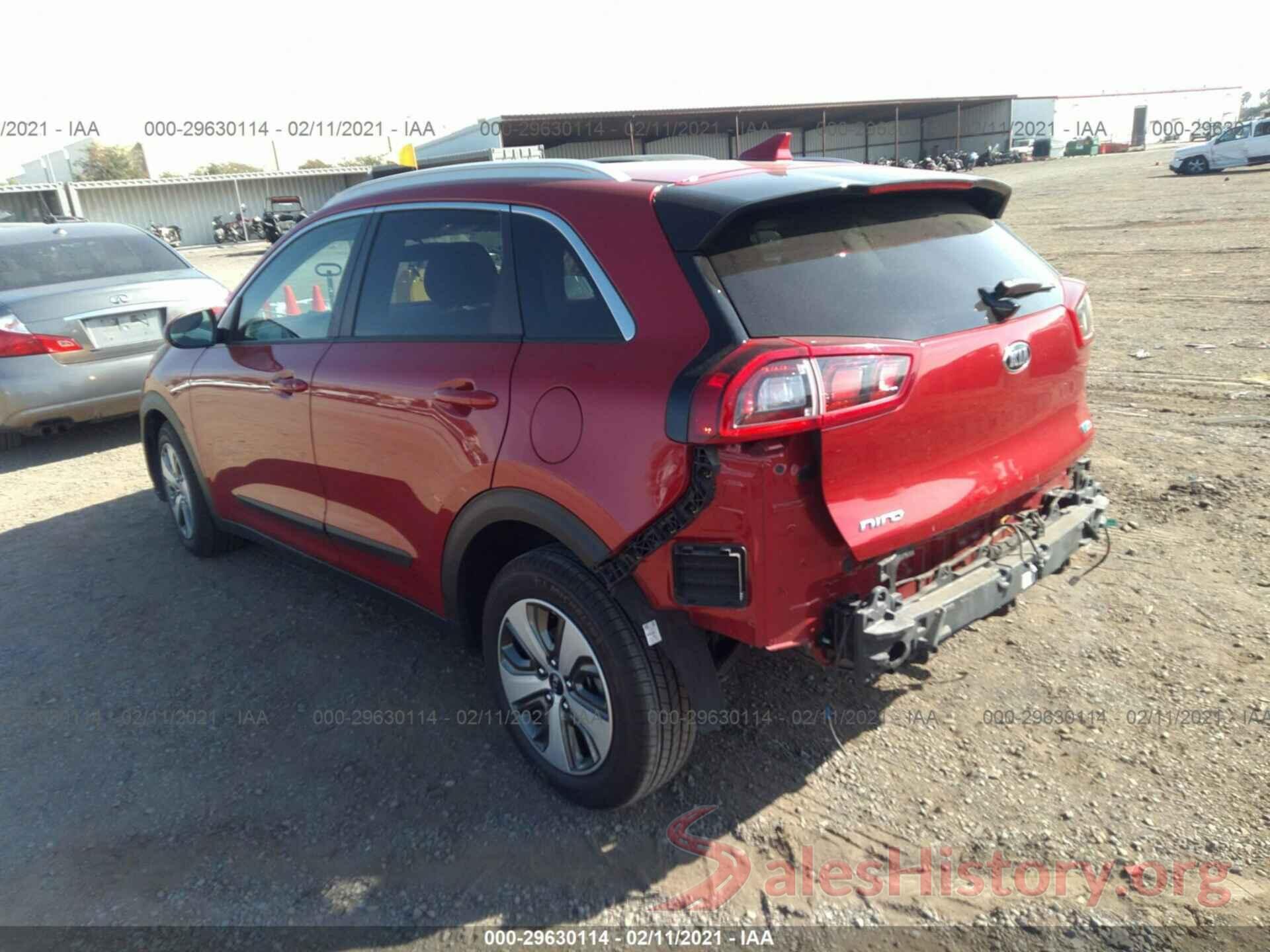 KNDCB3LC2K5287250 2019 KIA NIRO