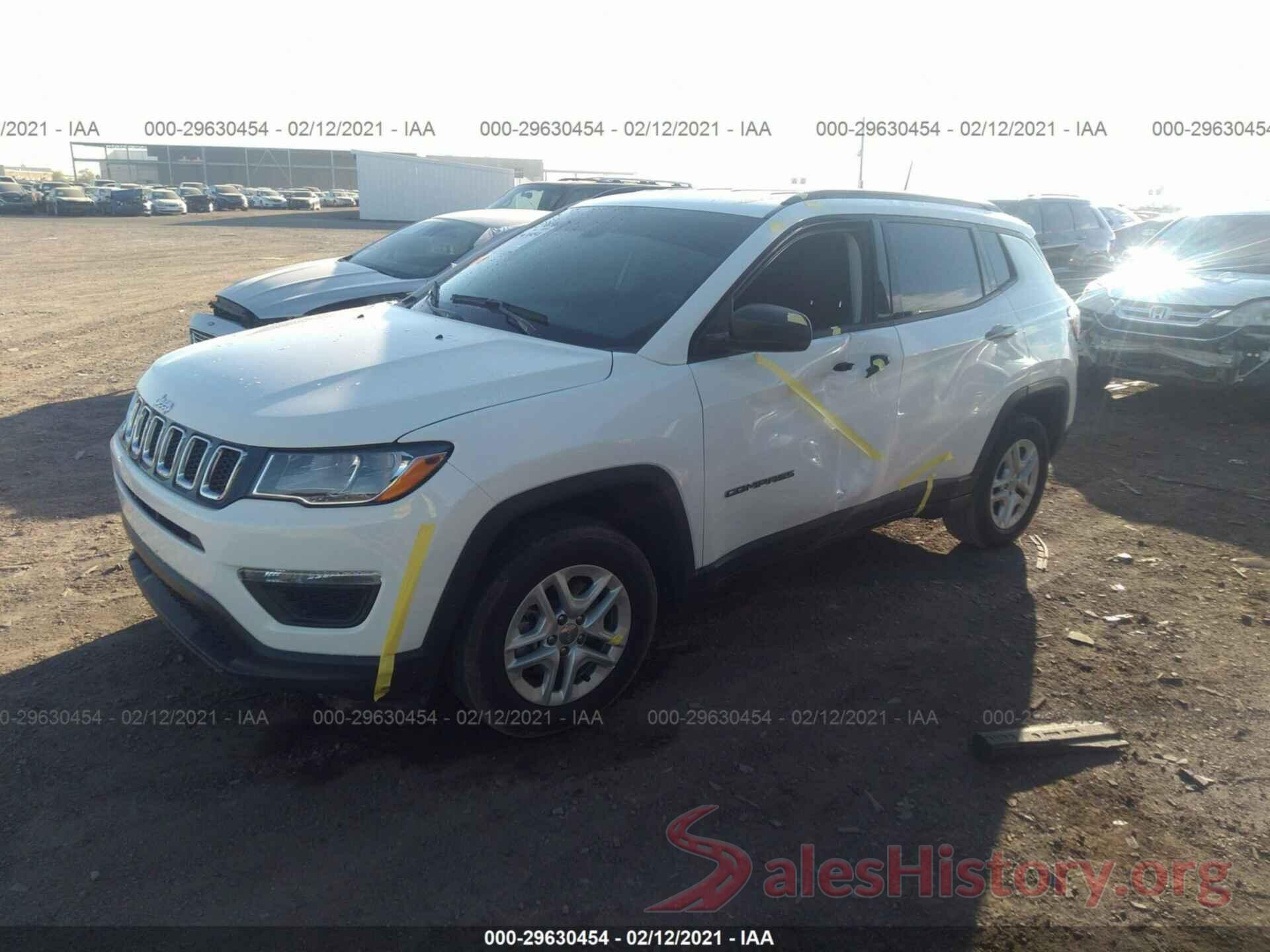 3C4NJCAB7JT286583 2018 JEEP COMPASS