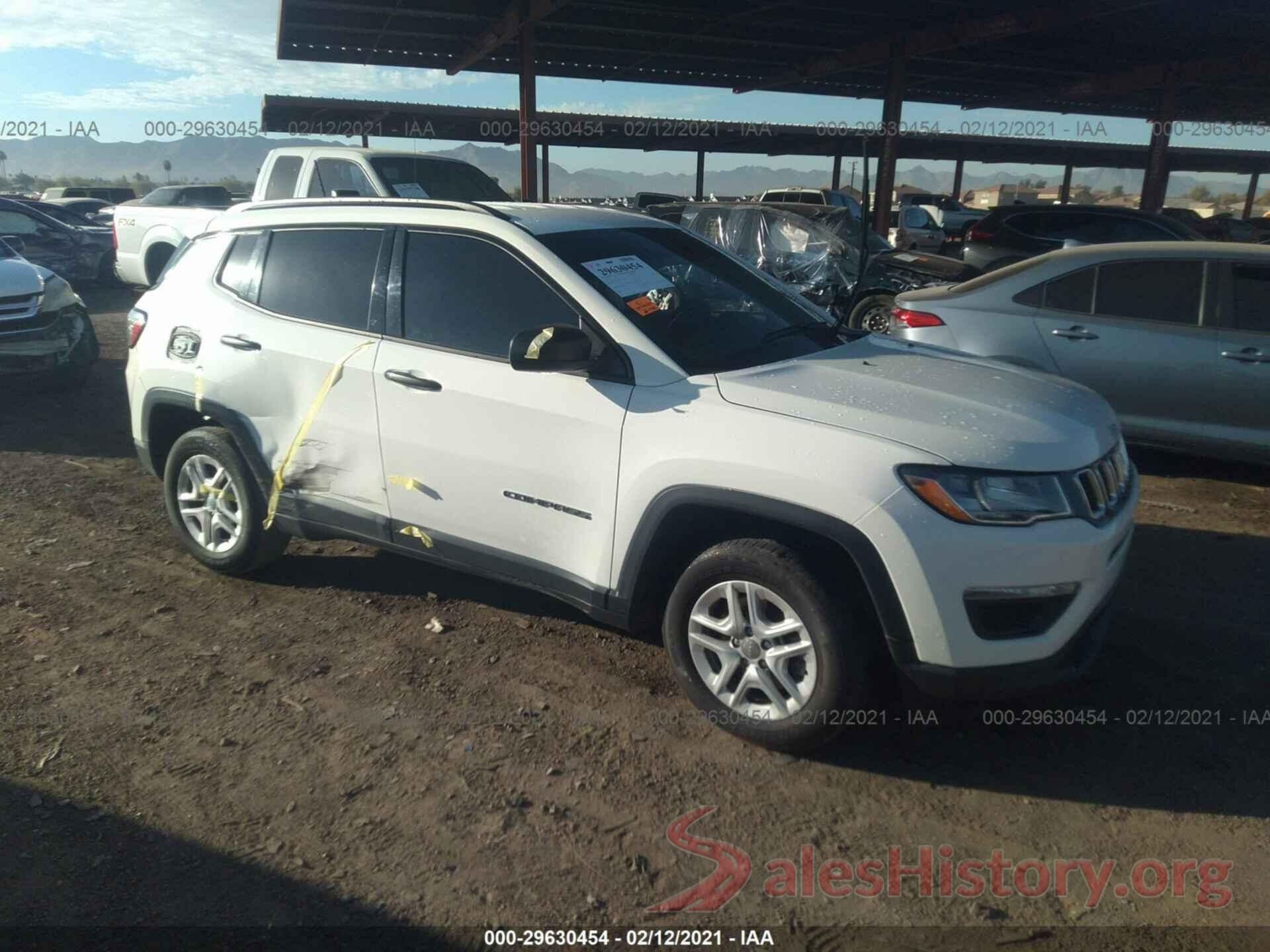 3C4NJCAB7JT286583 2018 JEEP COMPASS