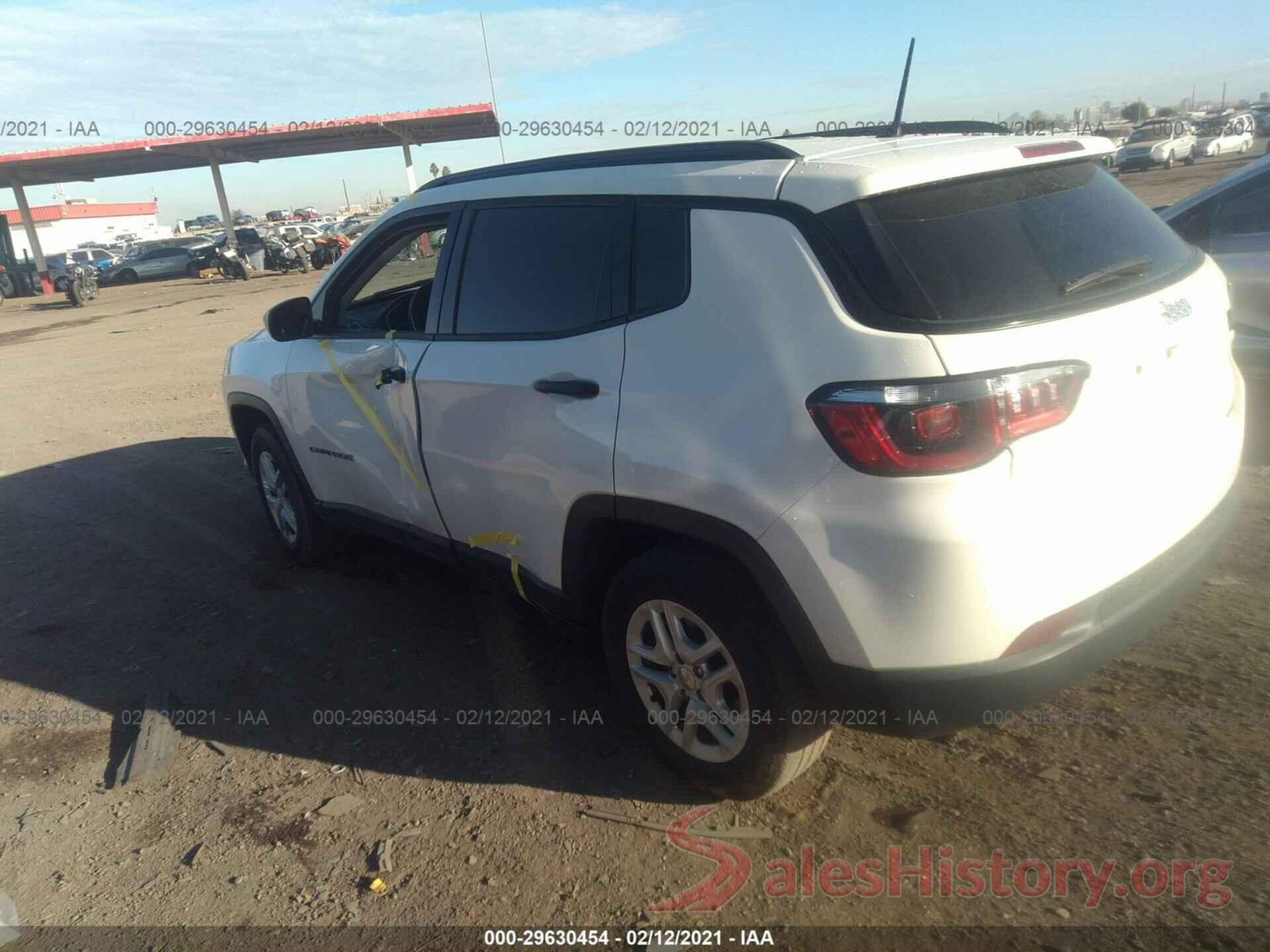 3C4NJCAB7JT286583 2018 JEEP COMPASS