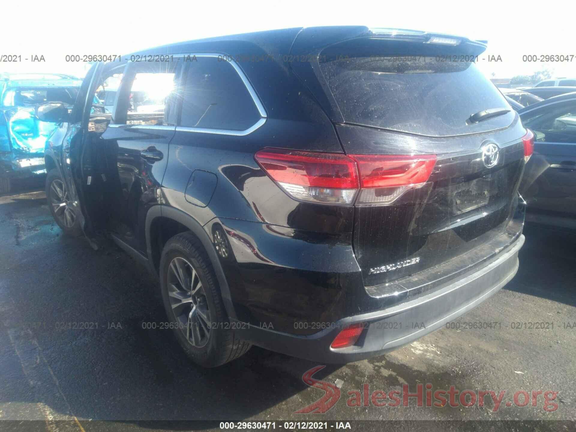 5TDZARFH3KS050946 2019 TOYOTA HIGHLANDER