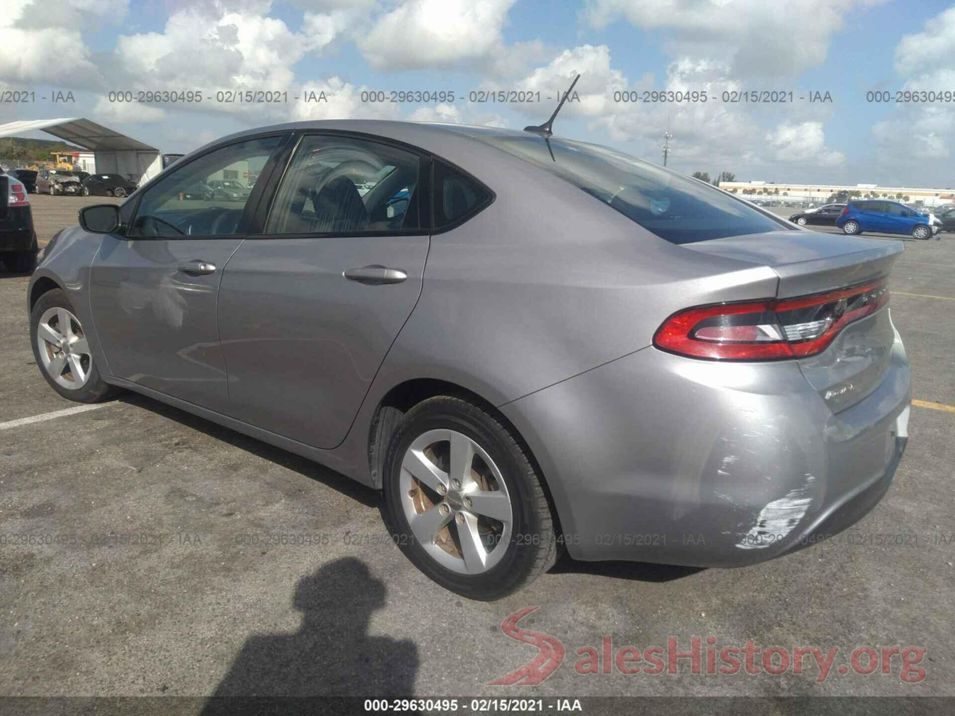 1C3CDFBA2GD591255 2016 DODGE DART