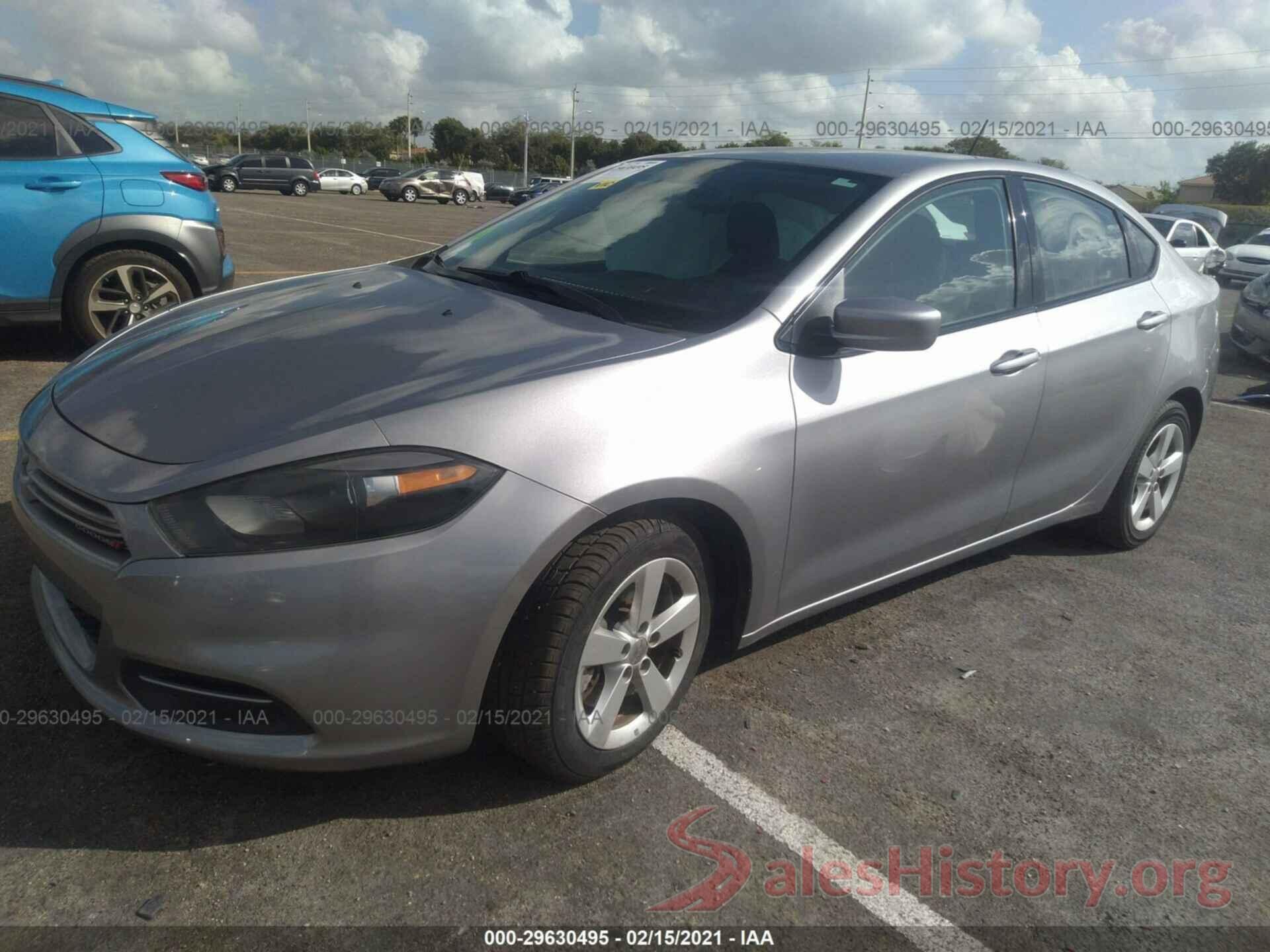 1C3CDFBA2GD591255 2016 DODGE DART