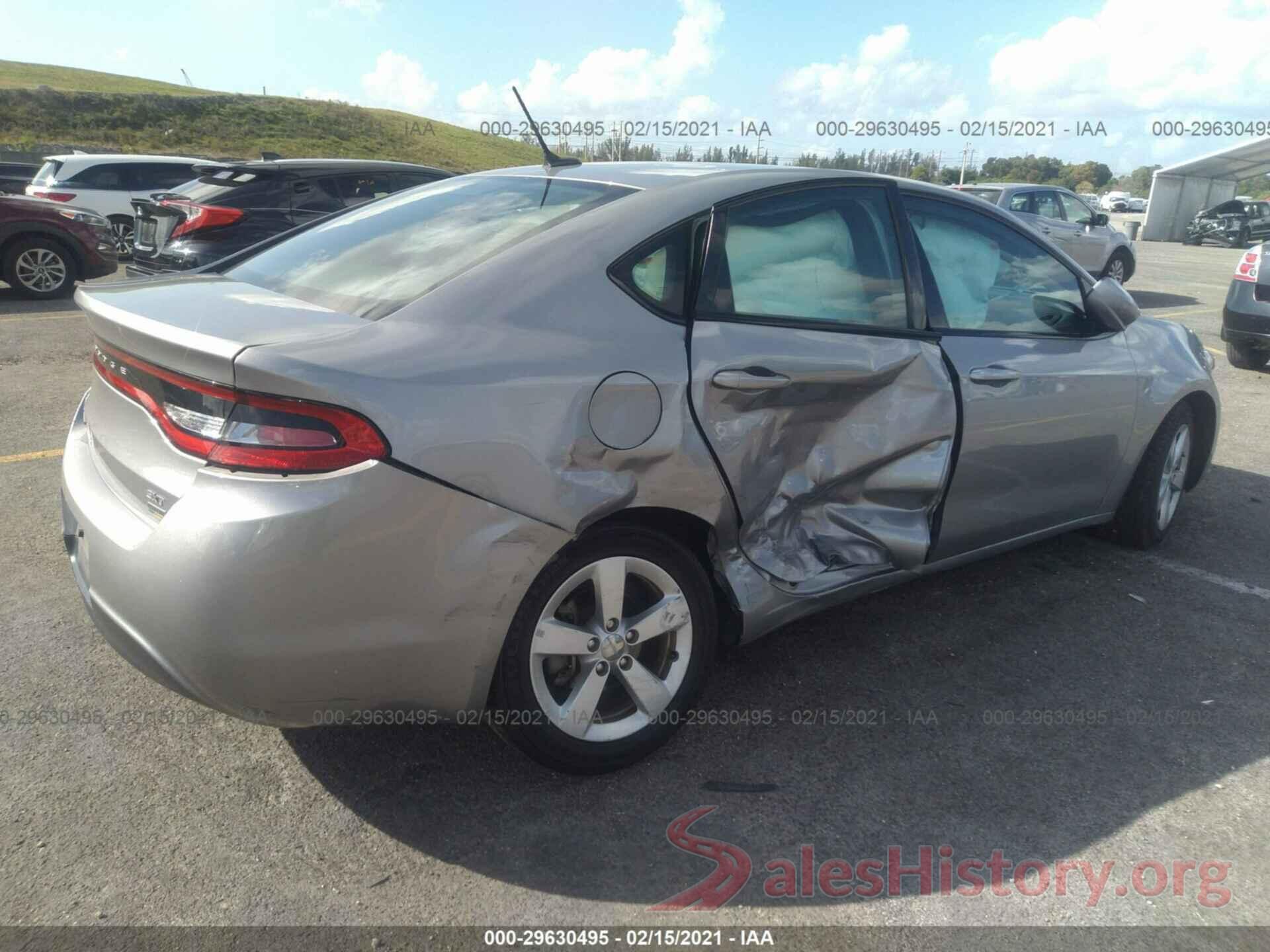 1C3CDFBA2GD591255 2016 DODGE DART