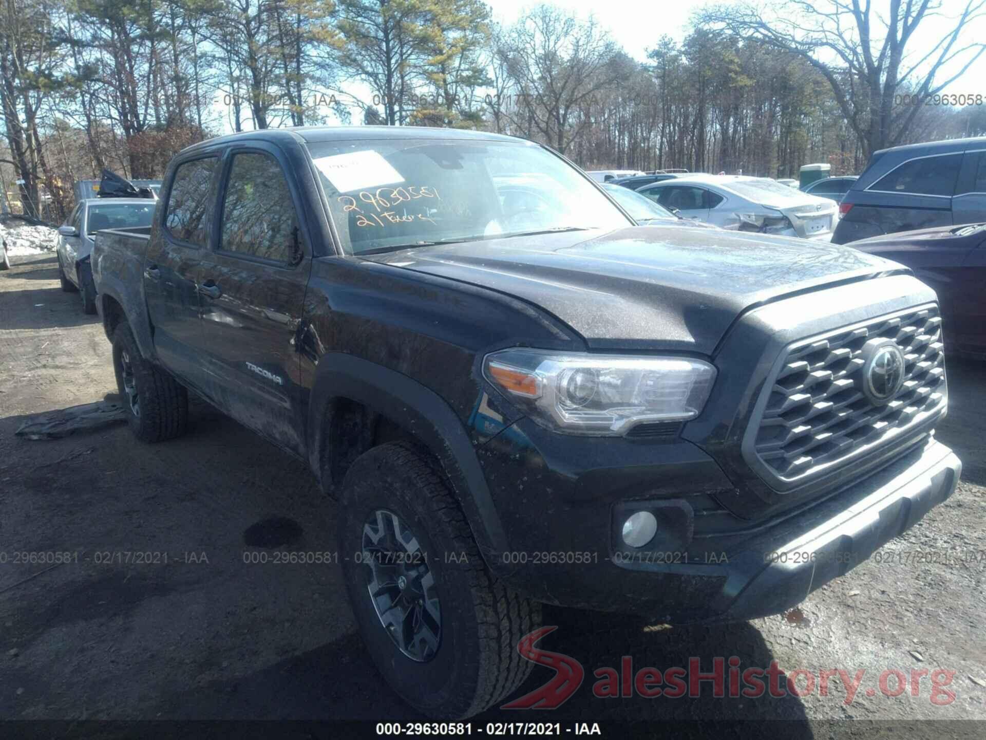 3TMCZ5AN3MM387012 2021 TOYOTA TACOMA 4WD