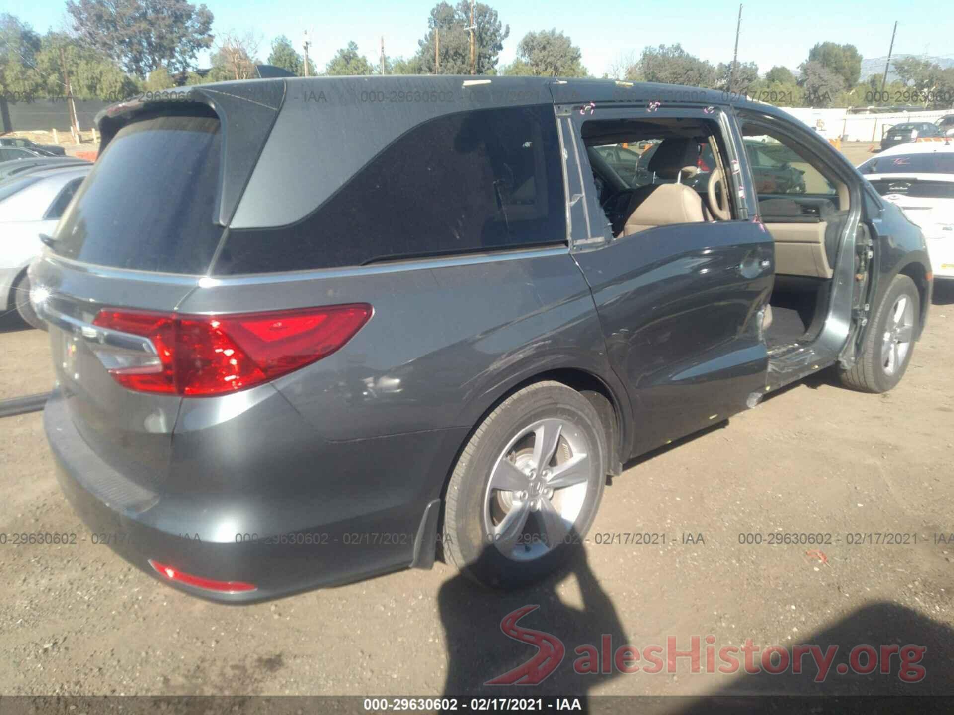 5FNRL6H75LB001640 2020 HONDA ODYSSEY