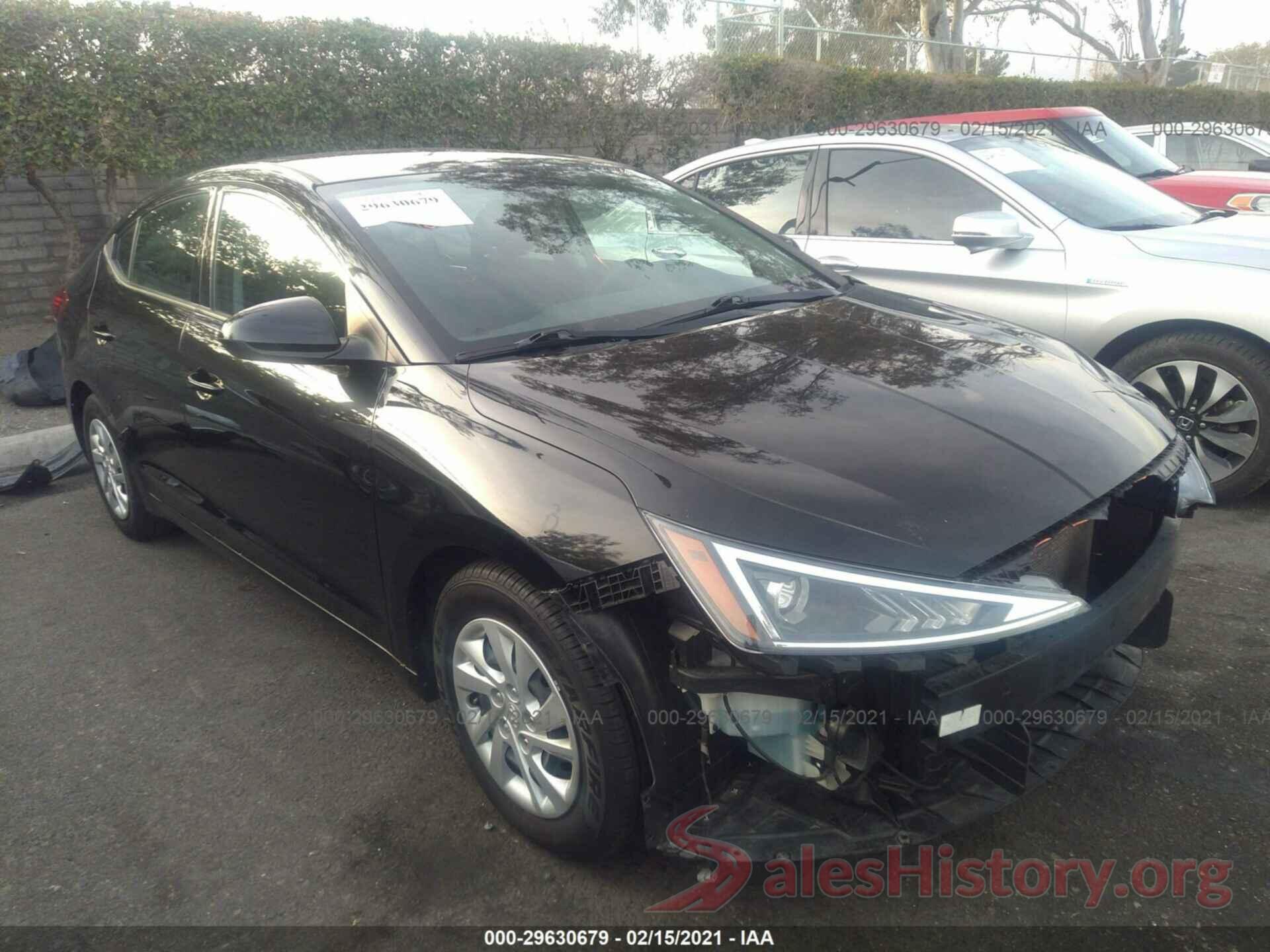 5NPD74LF4KH440538 2019 HYUNDAI ELANTRA