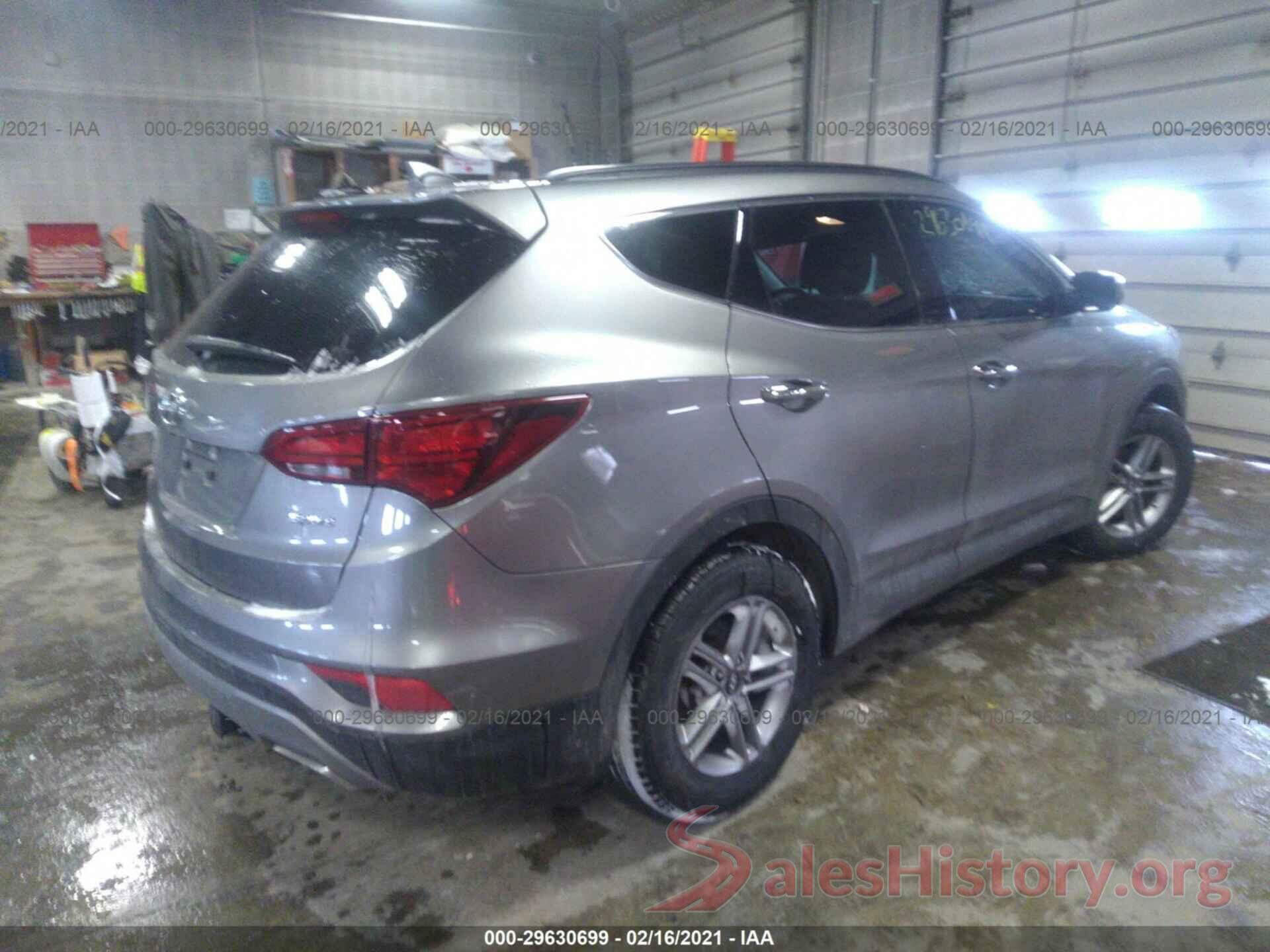 5NMZU3LB4JH059855 2018 HYUNDAI SANTA FE SPORT