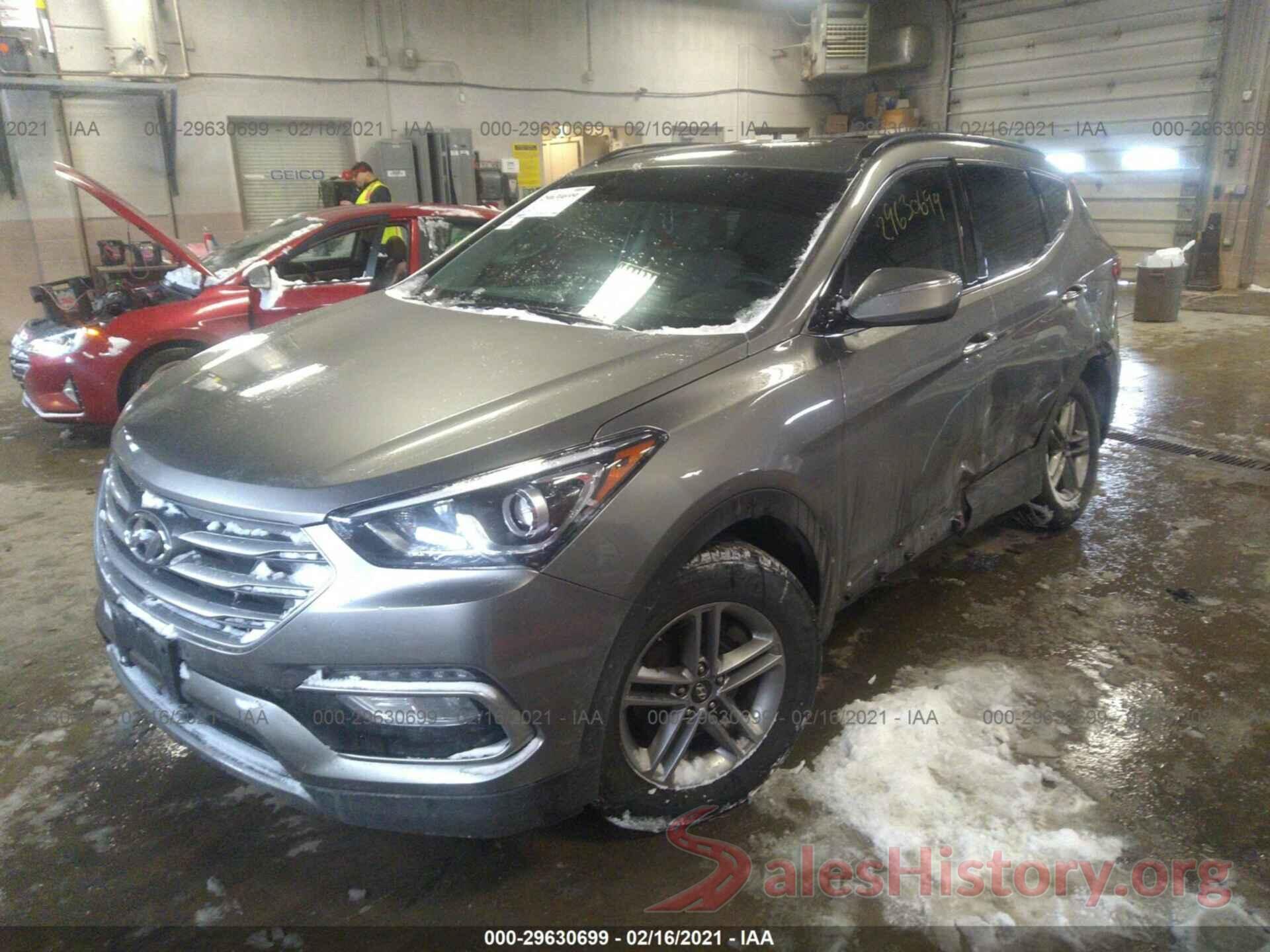 5NMZU3LB4JH059855 2018 HYUNDAI SANTA FE SPORT