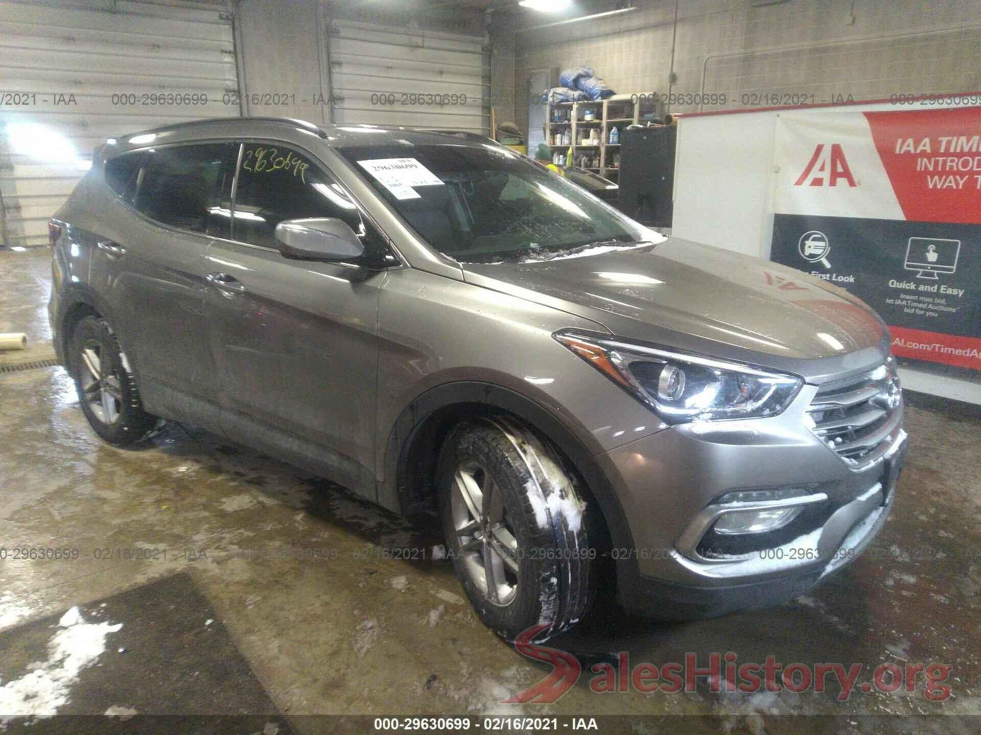 5NMZU3LB4JH059855 2018 HYUNDAI SANTA FE SPORT