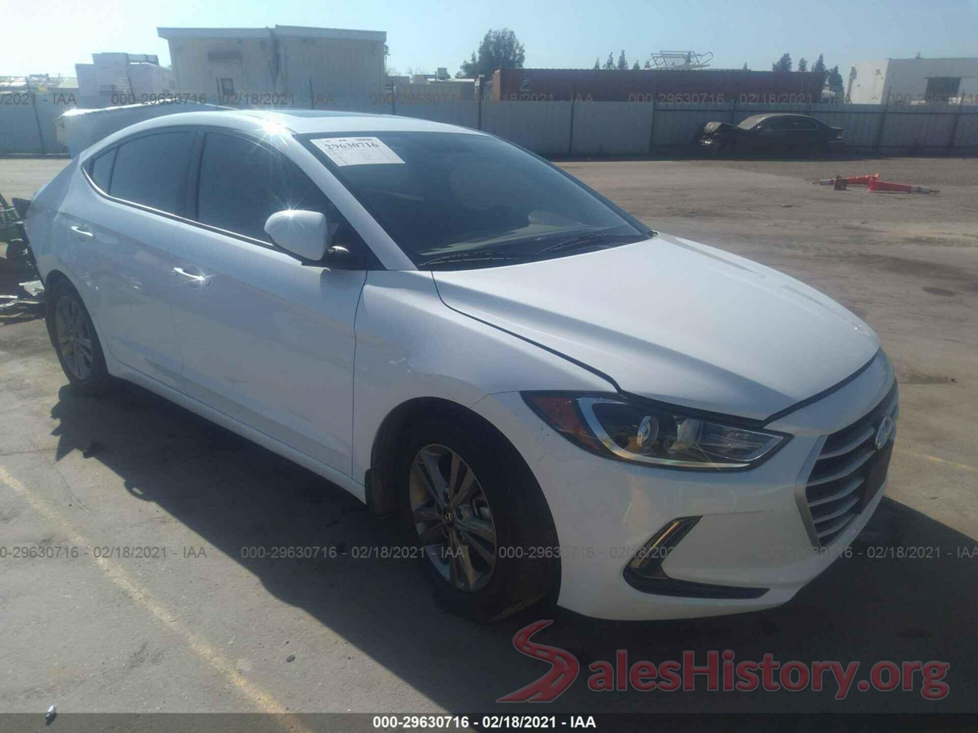 5NPD84LF9JH316342 2018 HYUNDAI ELANTRA