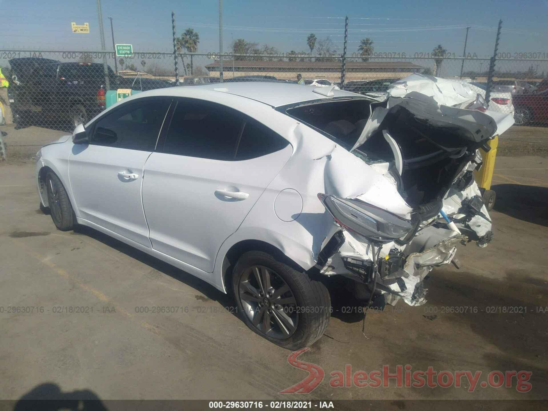 5NPD84LF9JH316342 2018 HYUNDAI ELANTRA