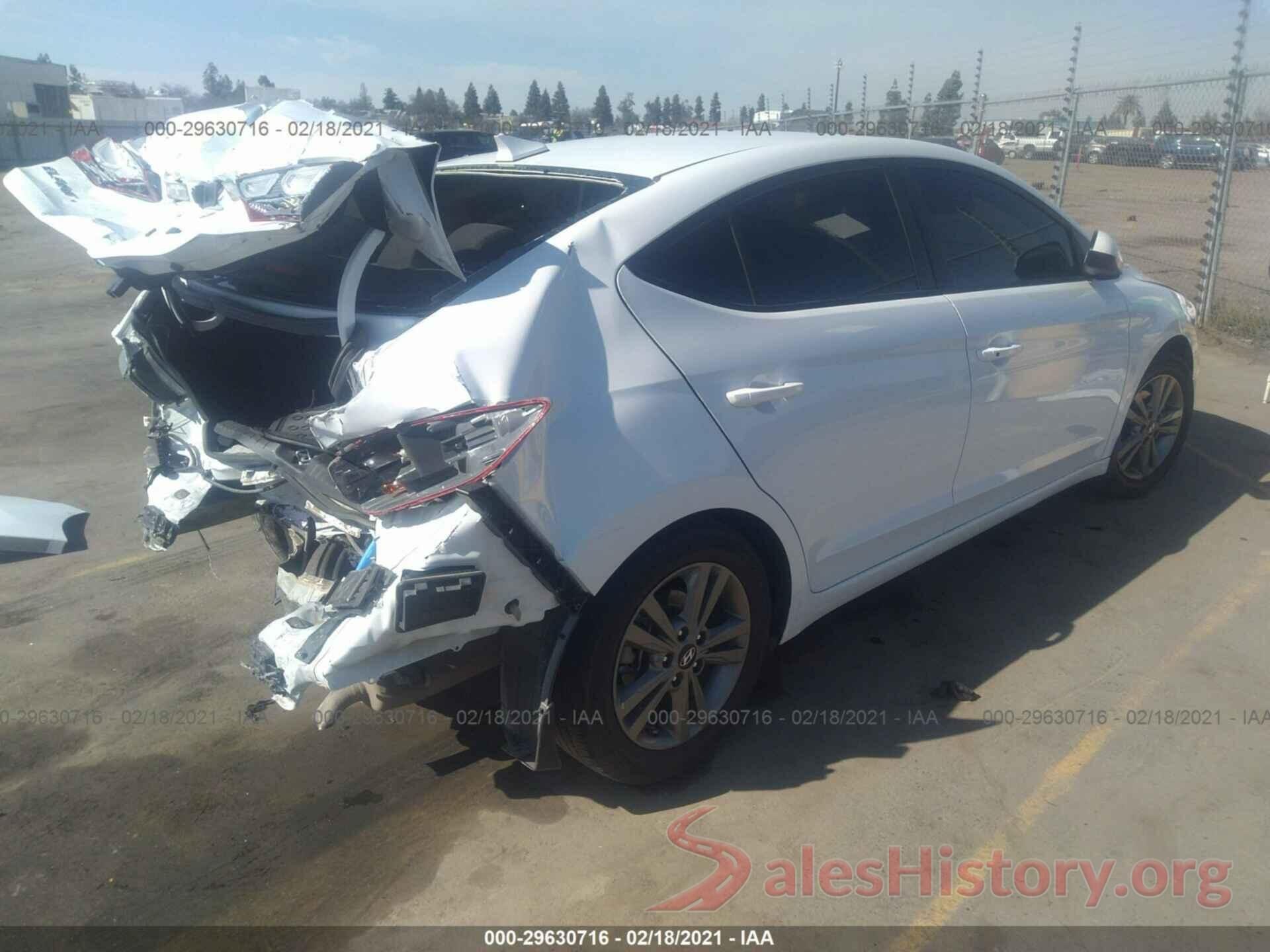 5NPD84LF9JH316342 2018 HYUNDAI ELANTRA